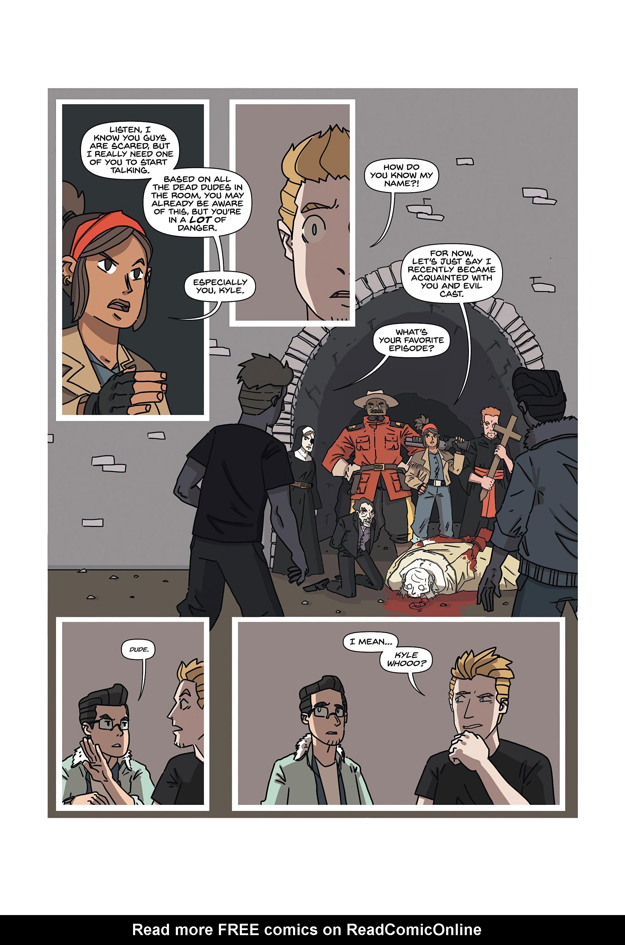 Read online Evil Cast comic -  Issue # TPB (Part 2) - 5