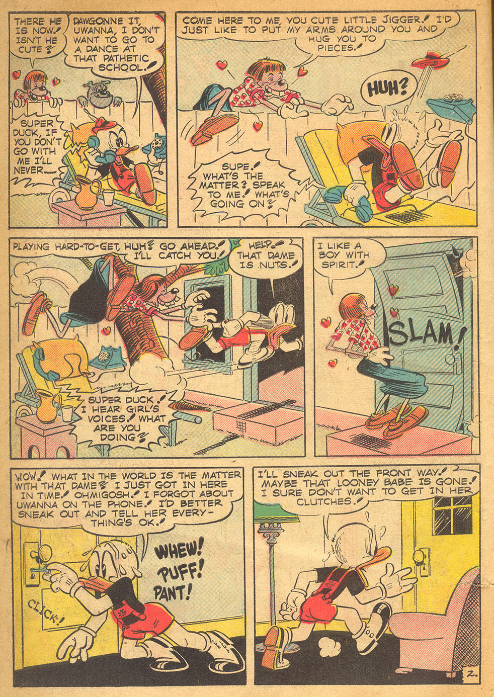 Read online Super Duck Comics comic -  Issue #42 - 14