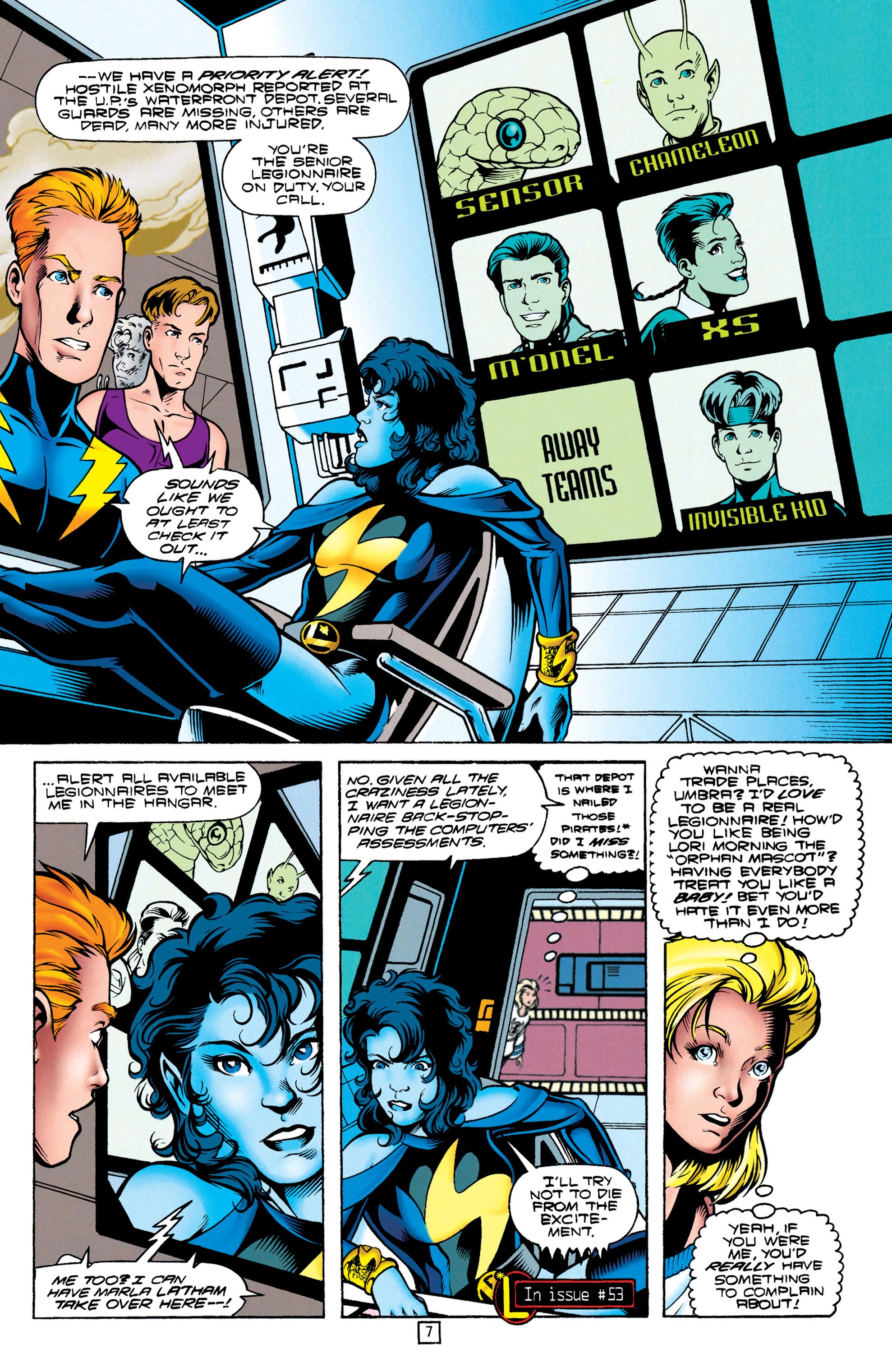 Read online Legionnaires comic -  Issue #55 - 8