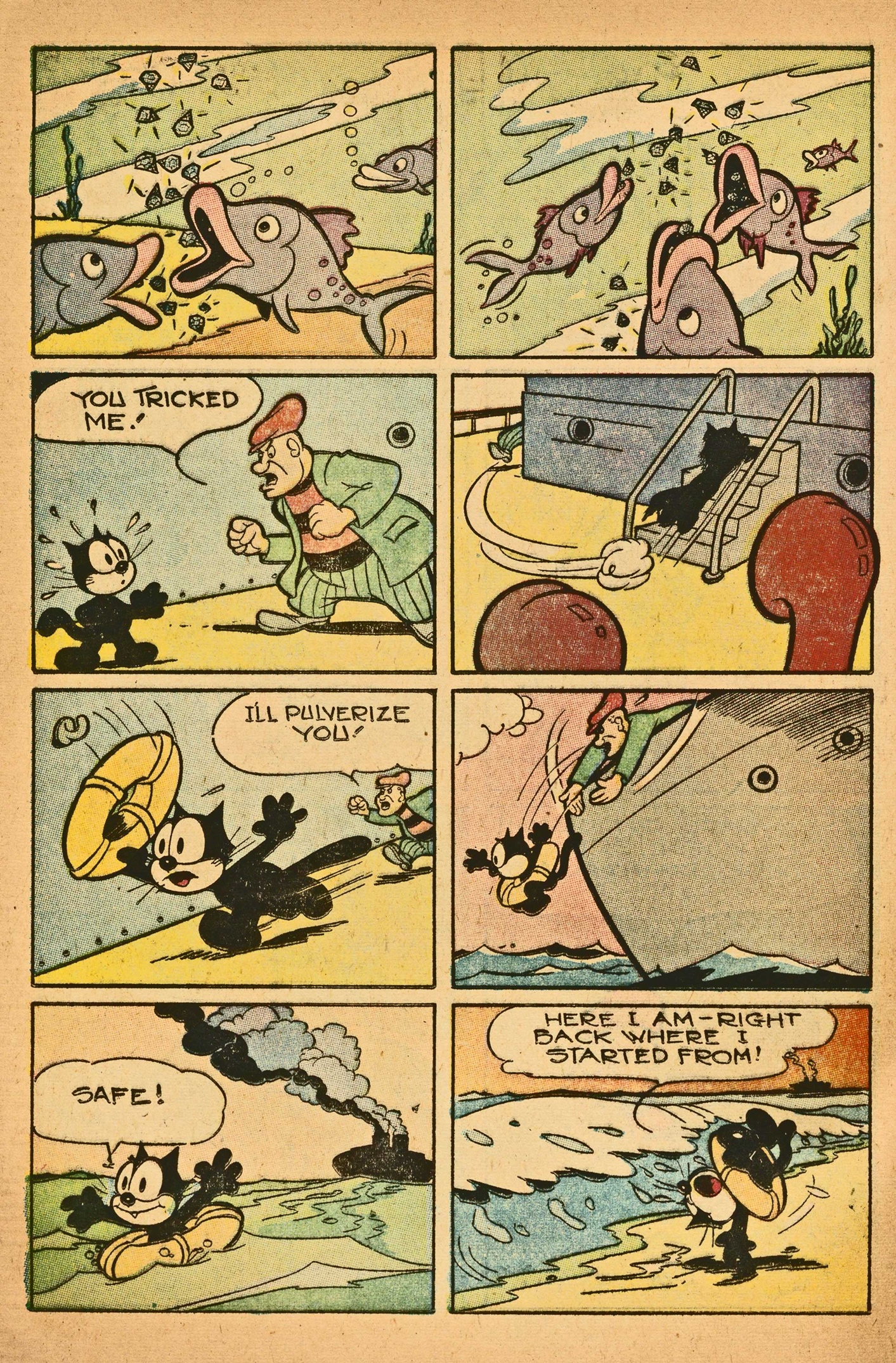 Read online Felix the Cat (1951) comic -  Issue #33 - 24