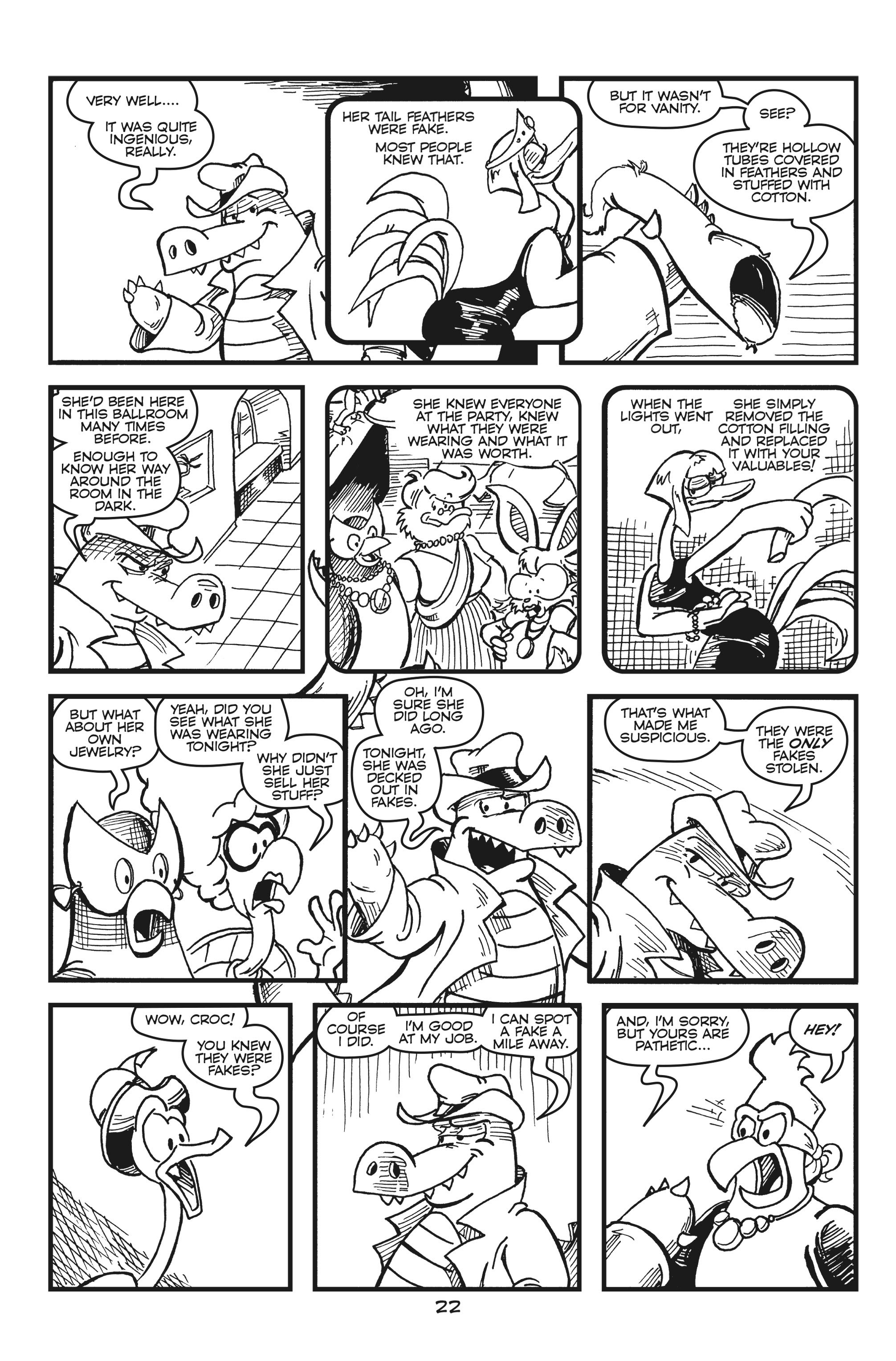 Read online Charlie Croc: Private Eye comic -  Issue #3 - 24