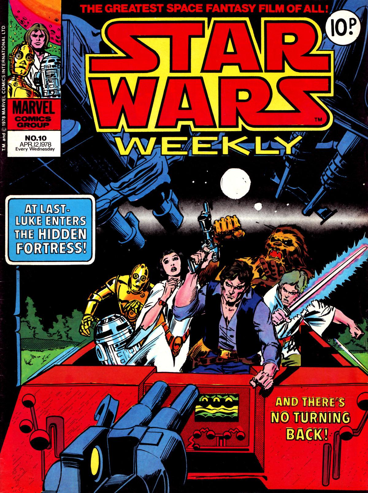 Read online Star Wars Weekly comic -  Issue #10 - 1