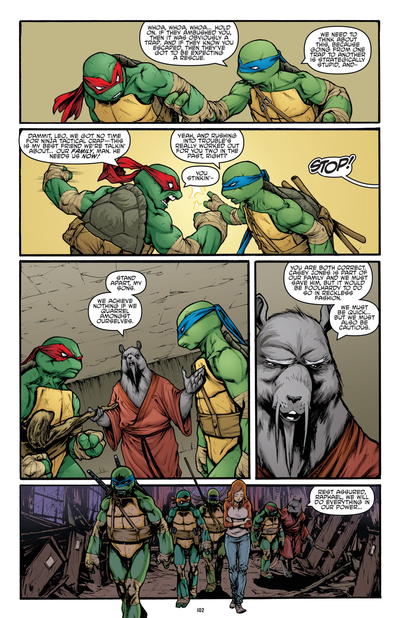 Read online Teenage Mutant Ninja Turtles: The IDW Collection comic -  Issue # TPB 3 (Part 2) - 3