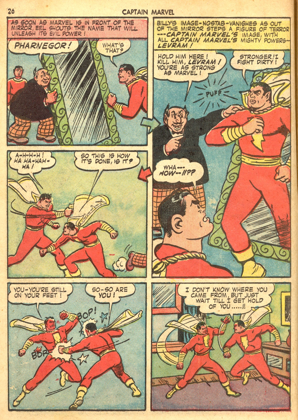 Read online Captain Marvel Adventures comic -  Issue #23 - 26
