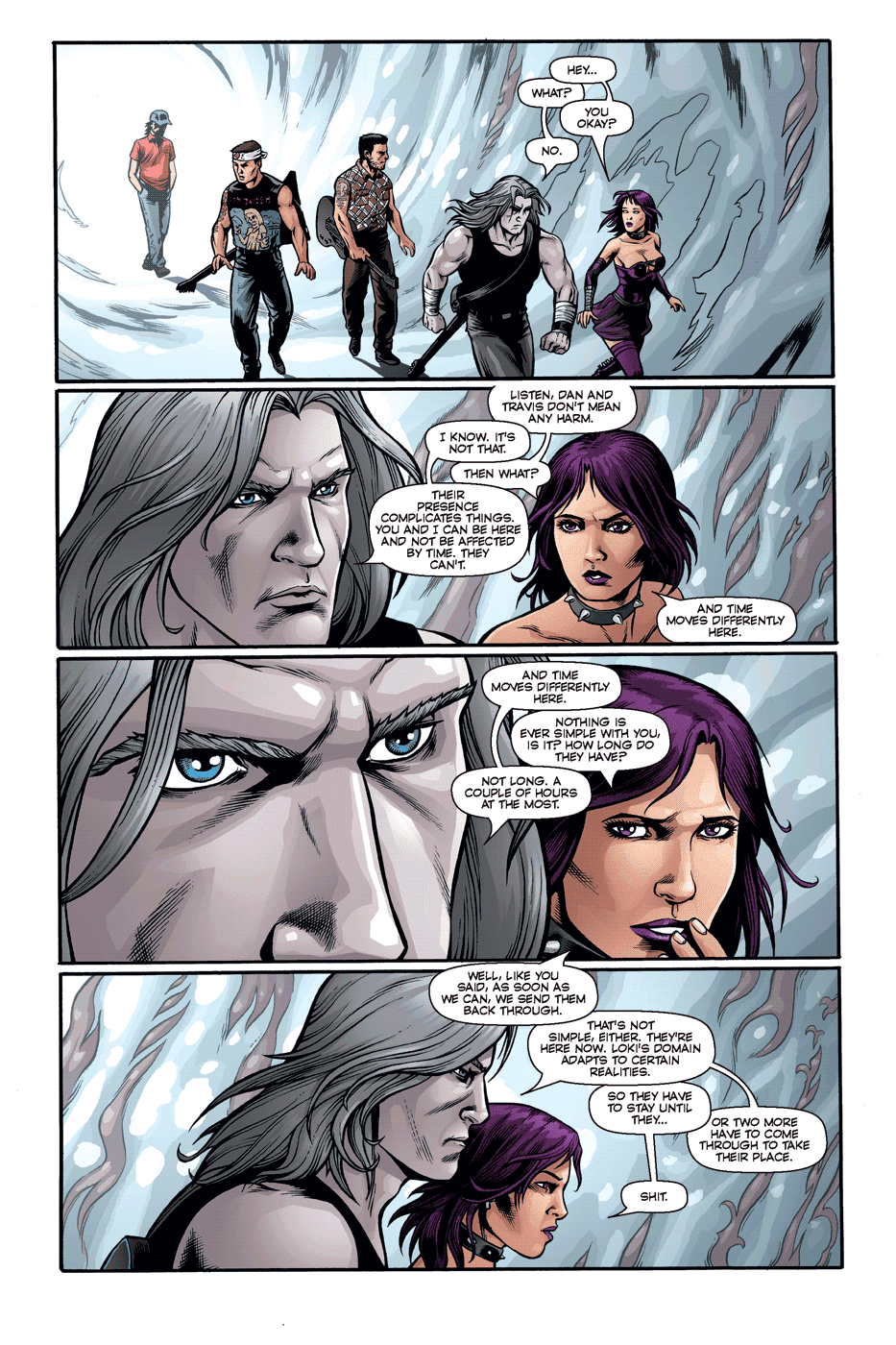 Read online Eternal Descent comic -  Issue #5 - 22
