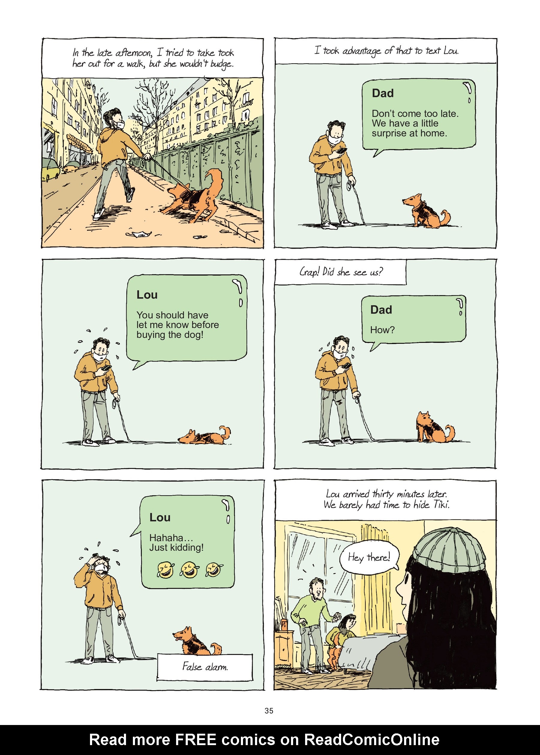 Read online Tiki: A Very Ruff Year comic -  Issue # TPB - 35