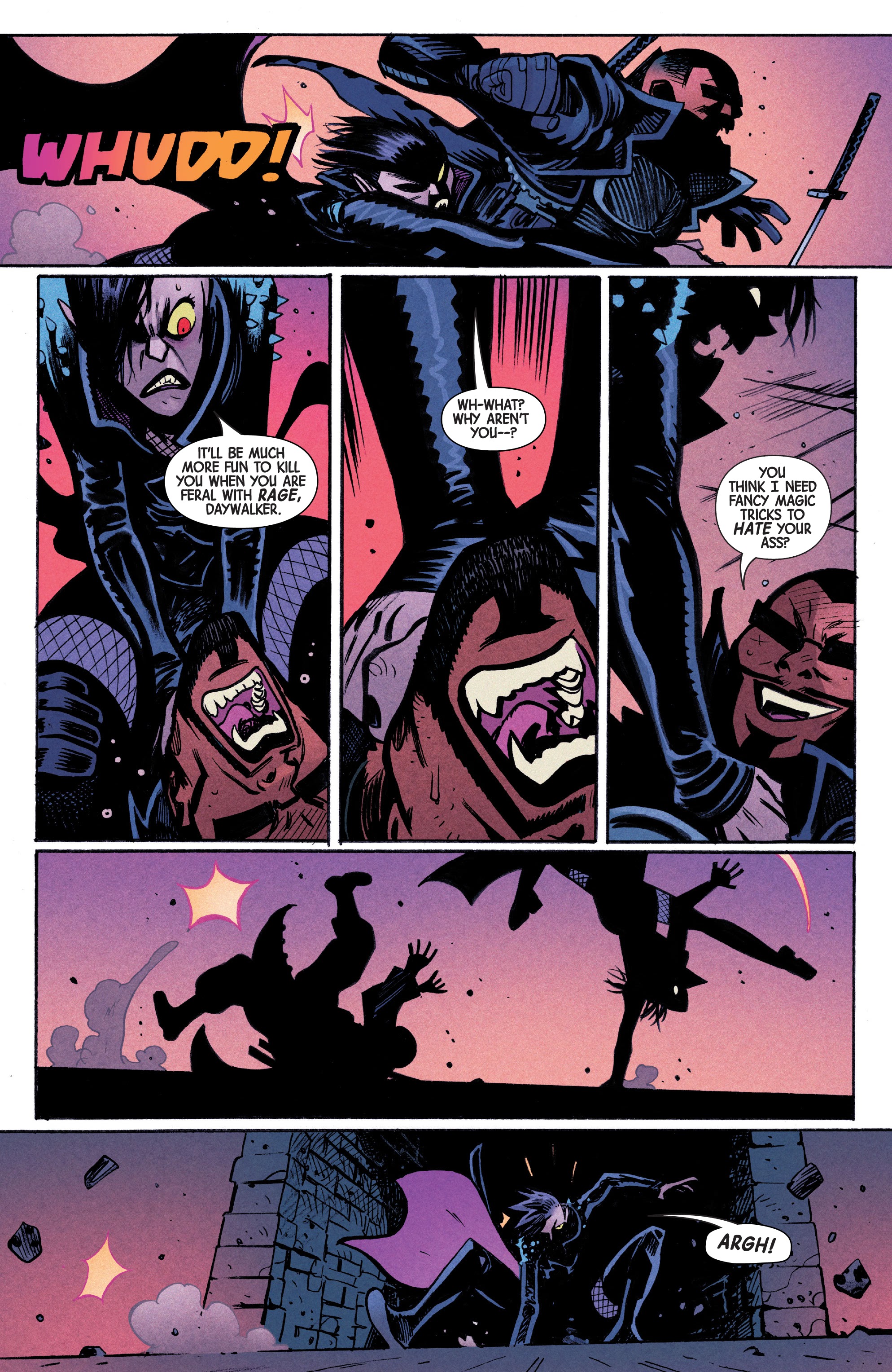 Read online Death of Doctor Strange: One-Shots comic -  Issue # Blade - 24