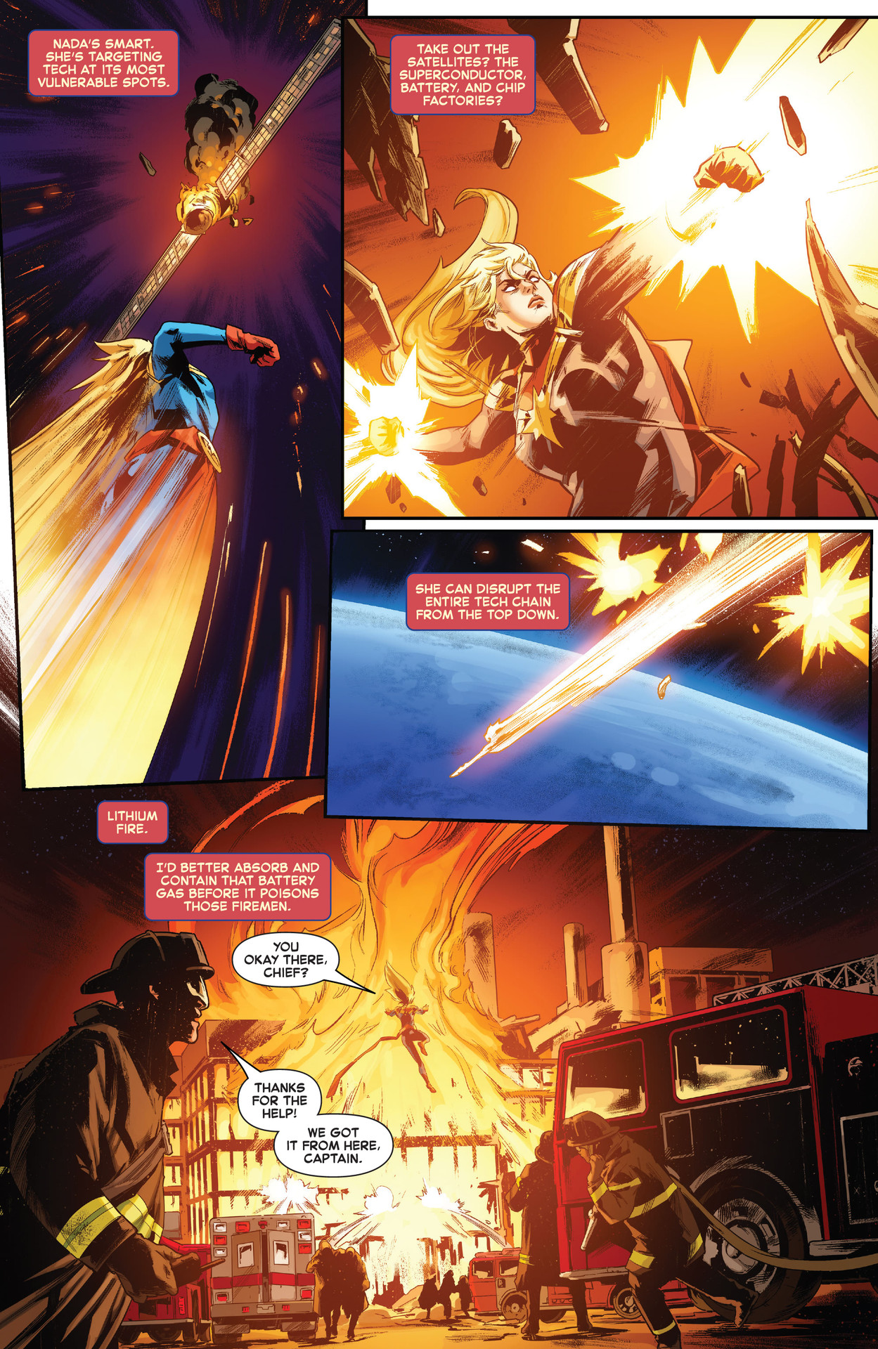 Read online Captain Marvel: Dark Tempest comic -  Issue #5 - 19
