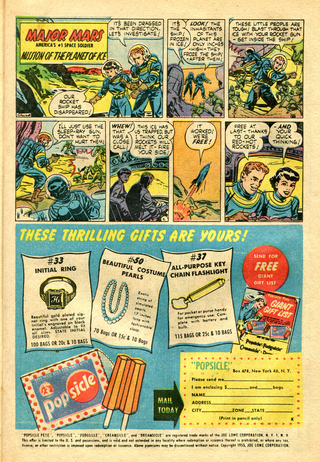 Read online Paul Terry's Mighty Mouse Comics comic -  Issue #43 - 43
