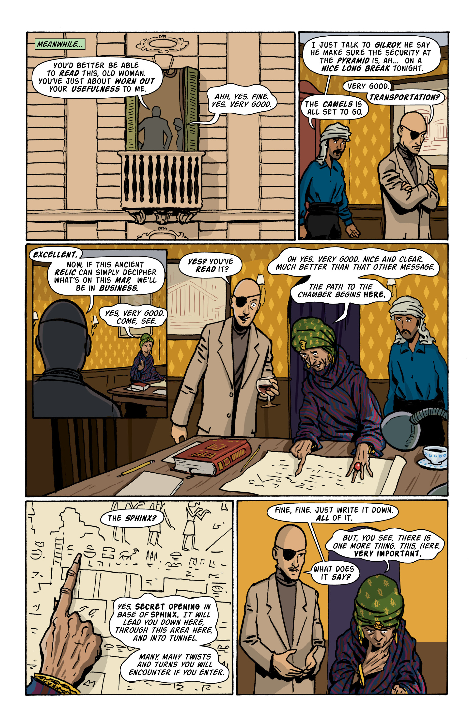 Read online Rocket Robinson and the Pharaoh's Fortune comic -  Issue # TPB (Part 2) - 74