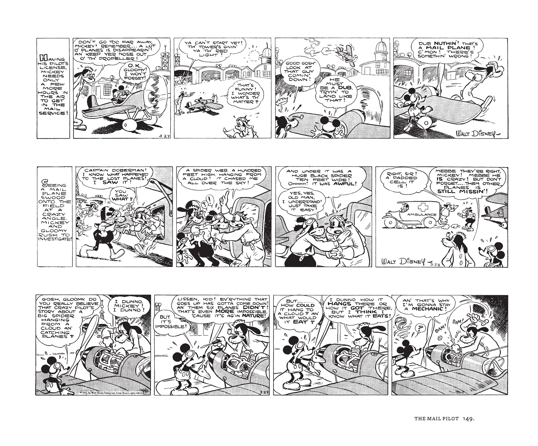 Read online Walt Disney's Mickey Mouse by Floyd Gottfredson comic -  Issue # TPB 2 (Part 2) - 49