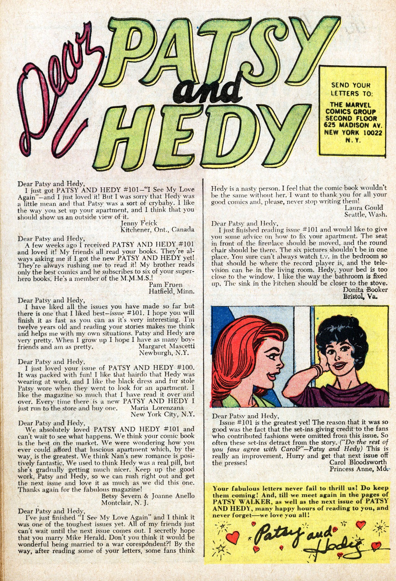 Read online Patsy and Hedy comic -  Issue #103 - 30