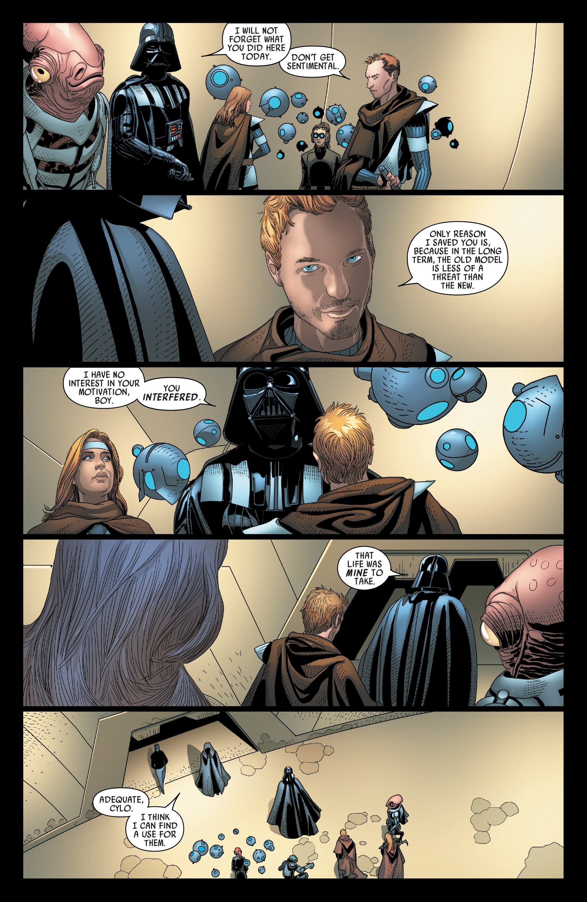 Read online Darth Vader comic -  Issue #6 - 11
