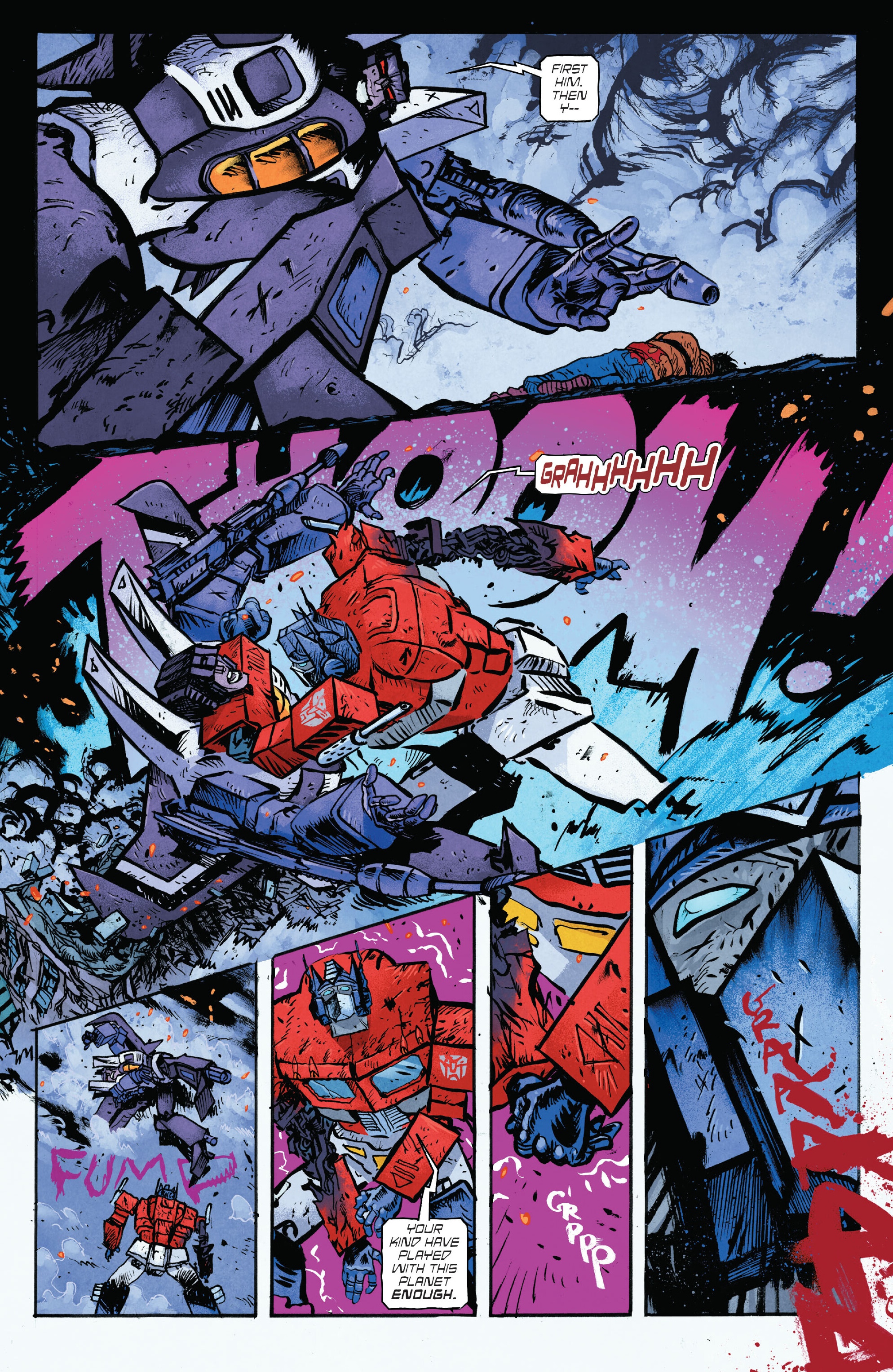 Read online Transformers (2023) comic -  Issue #3 - 18