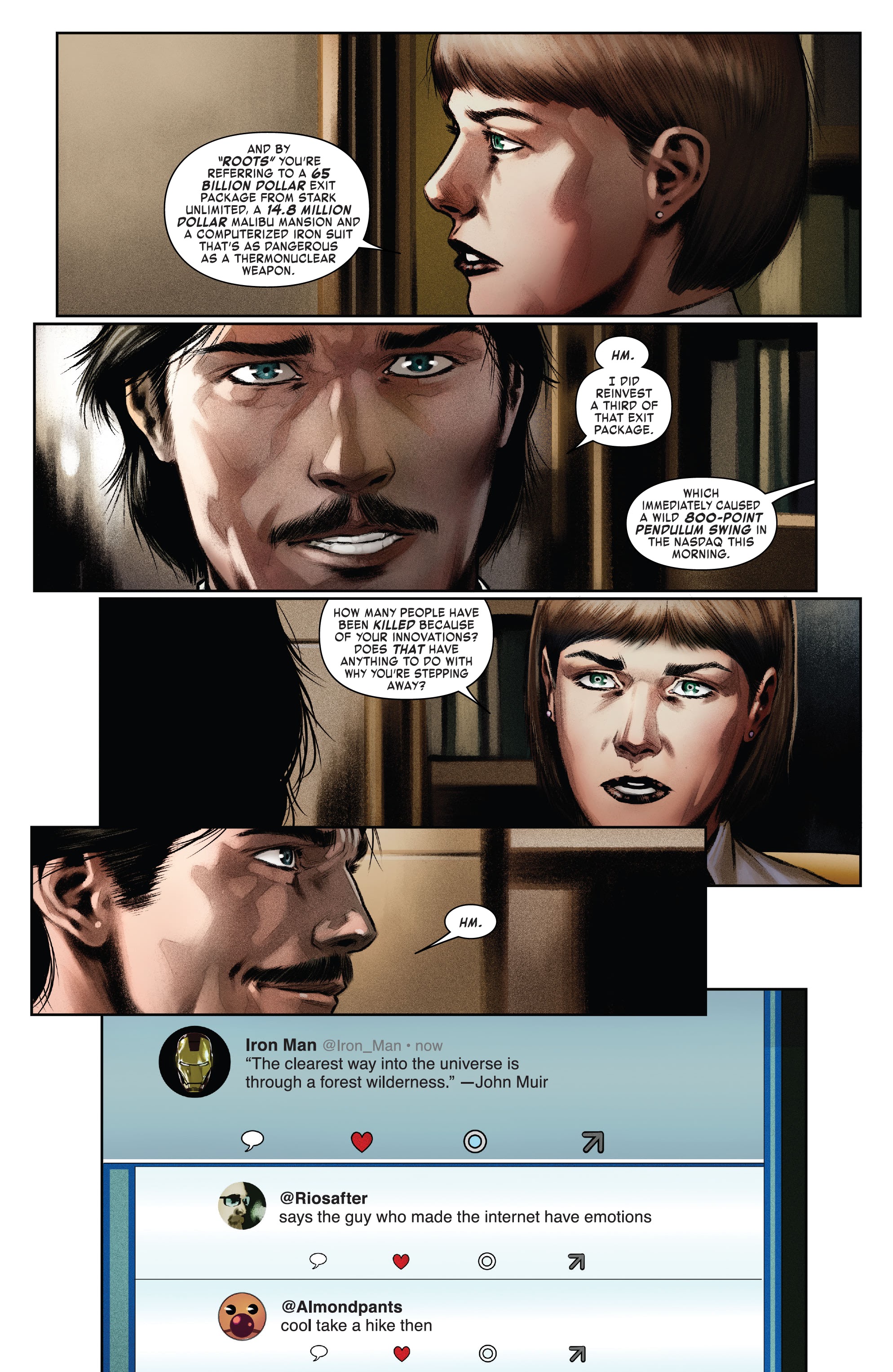 Read online Iron Man (2020) comic -  Issue #1 - 7