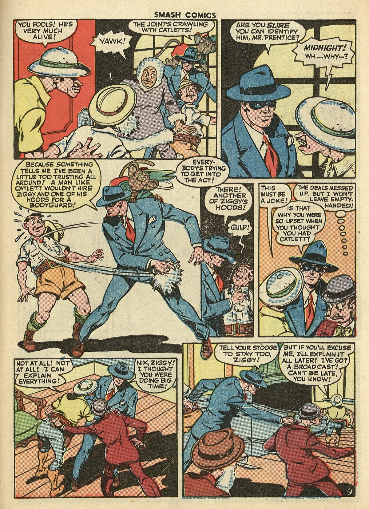 Read online Smash Comics comic -  Issue #63 - 11
