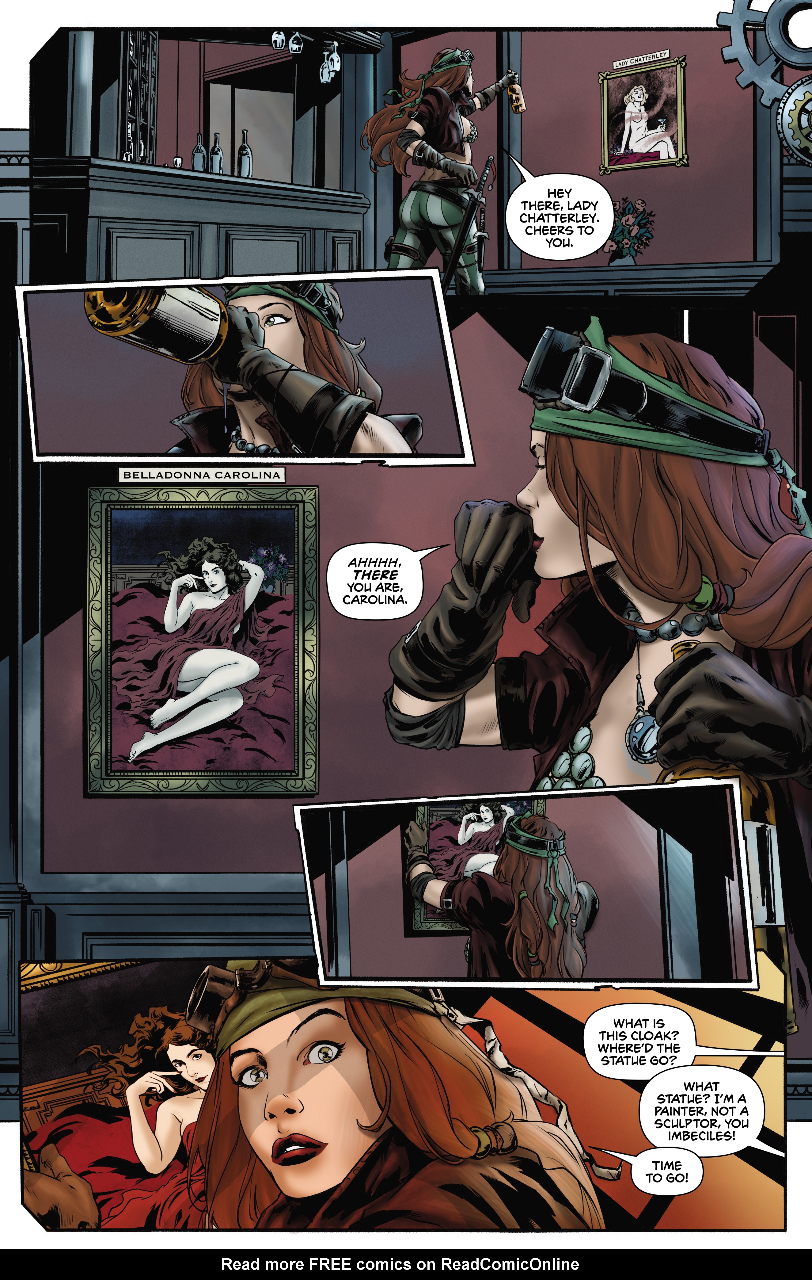 Read online Legenderry: Red Sonja (2023) comic -  Issue # Full - 8