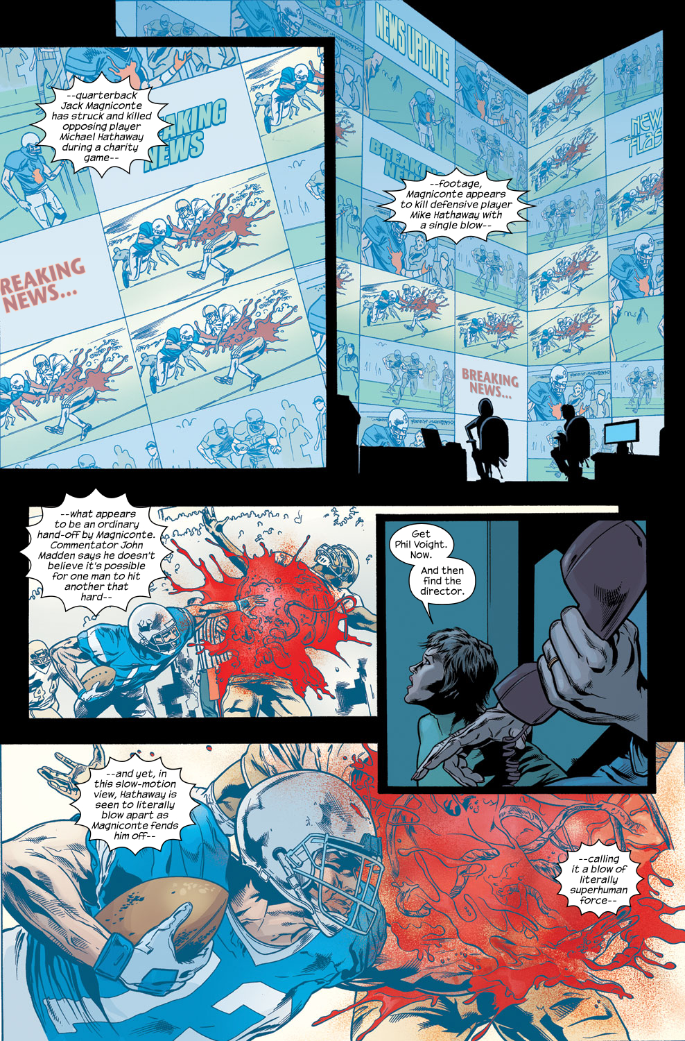 Read online Newuniversal: Shockfront comic -  Issue #2 - 11