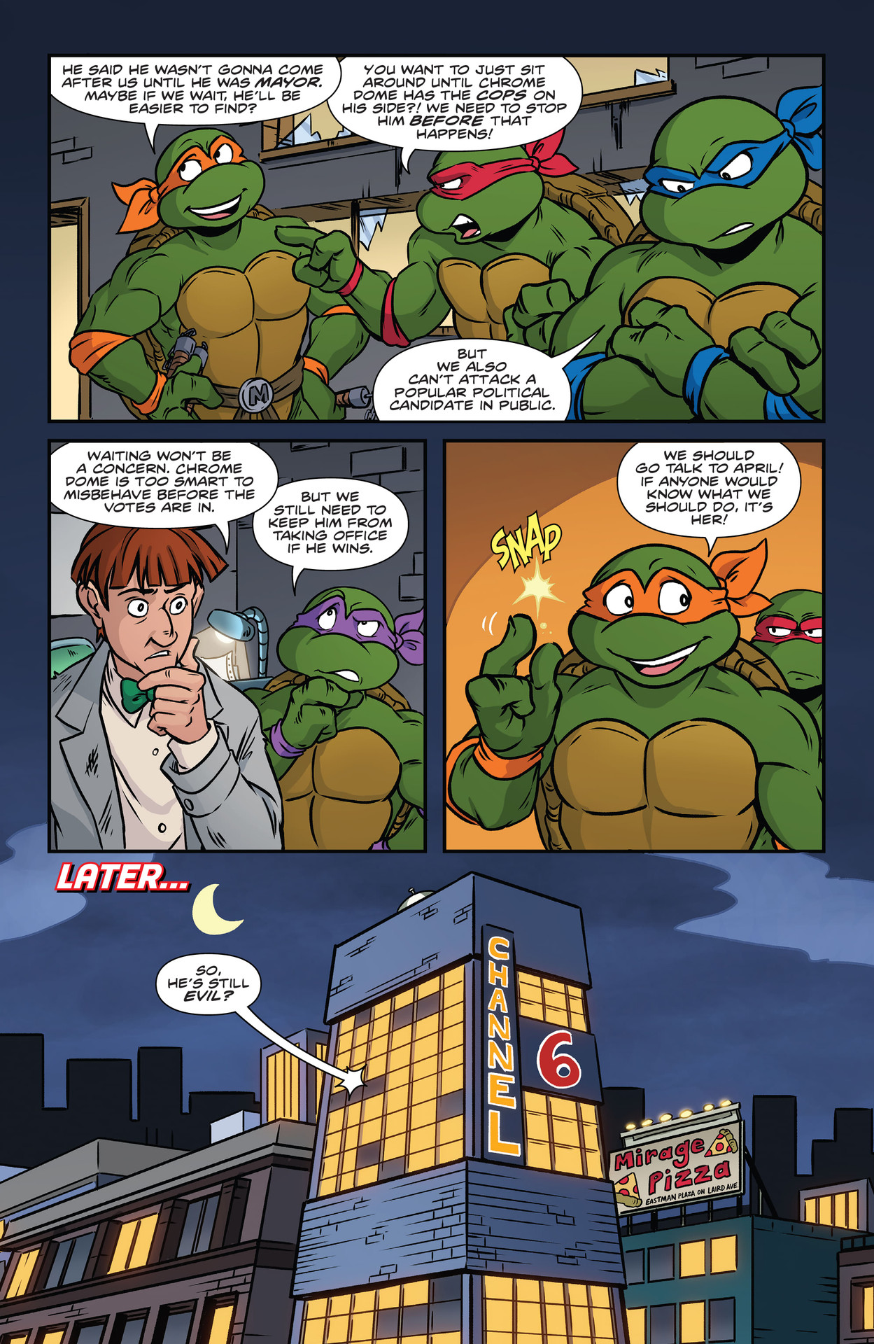 Read online Teenage Mutant Ninja Turtles: Saturday Morning Adventures Continued comic -  Issue #6 - 14