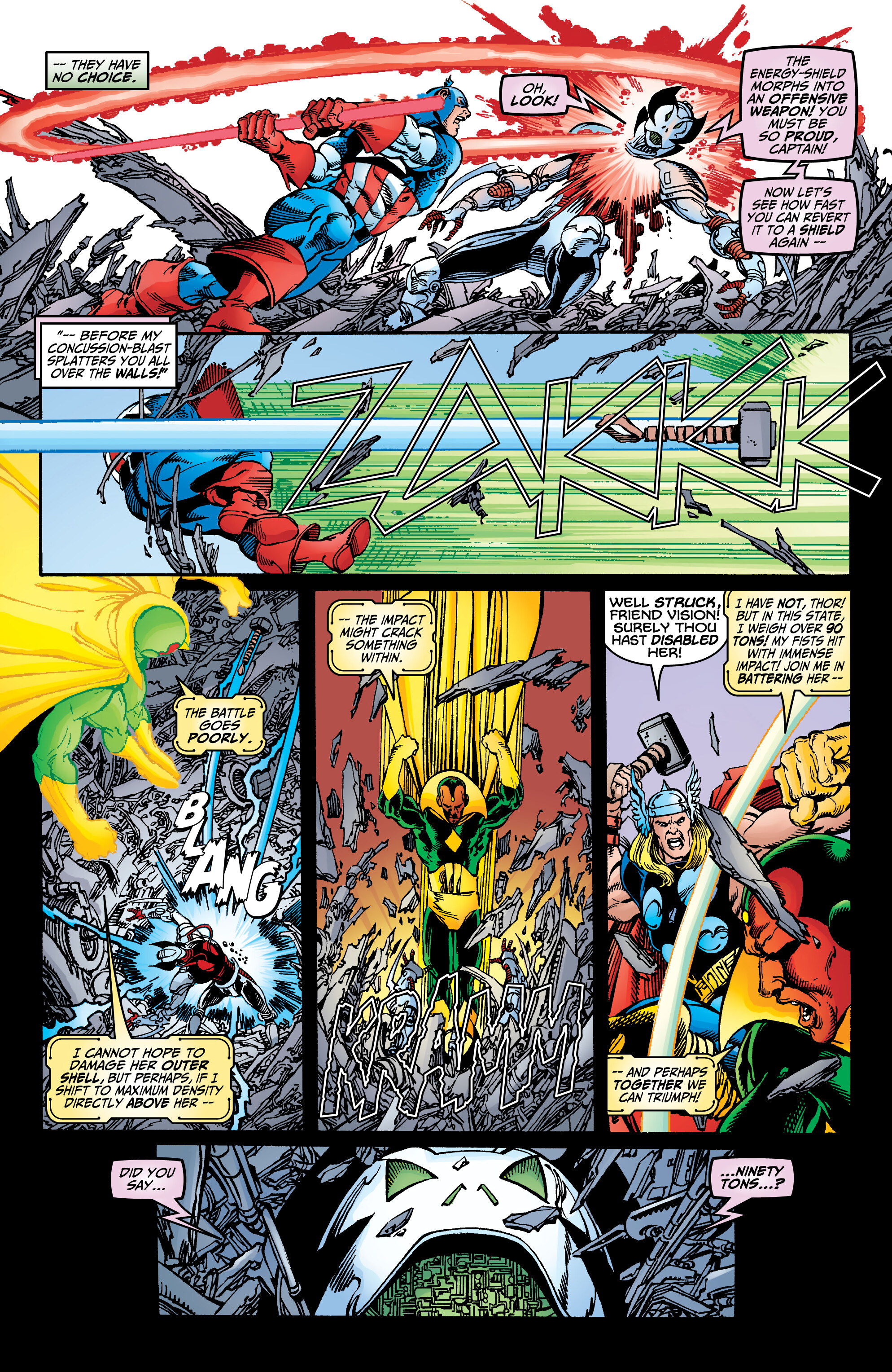 Read online Avengers By Kurt Busiek & George Perez Omnibus comic -  Issue # TPB (Part 10) - 19
