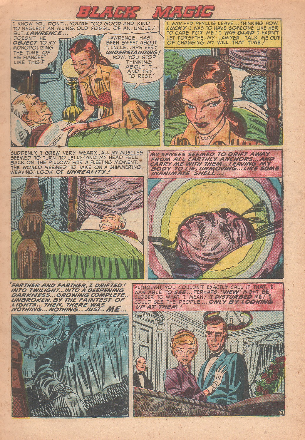 Read online Black Magic (1950) comic -  Issue #12 - 5