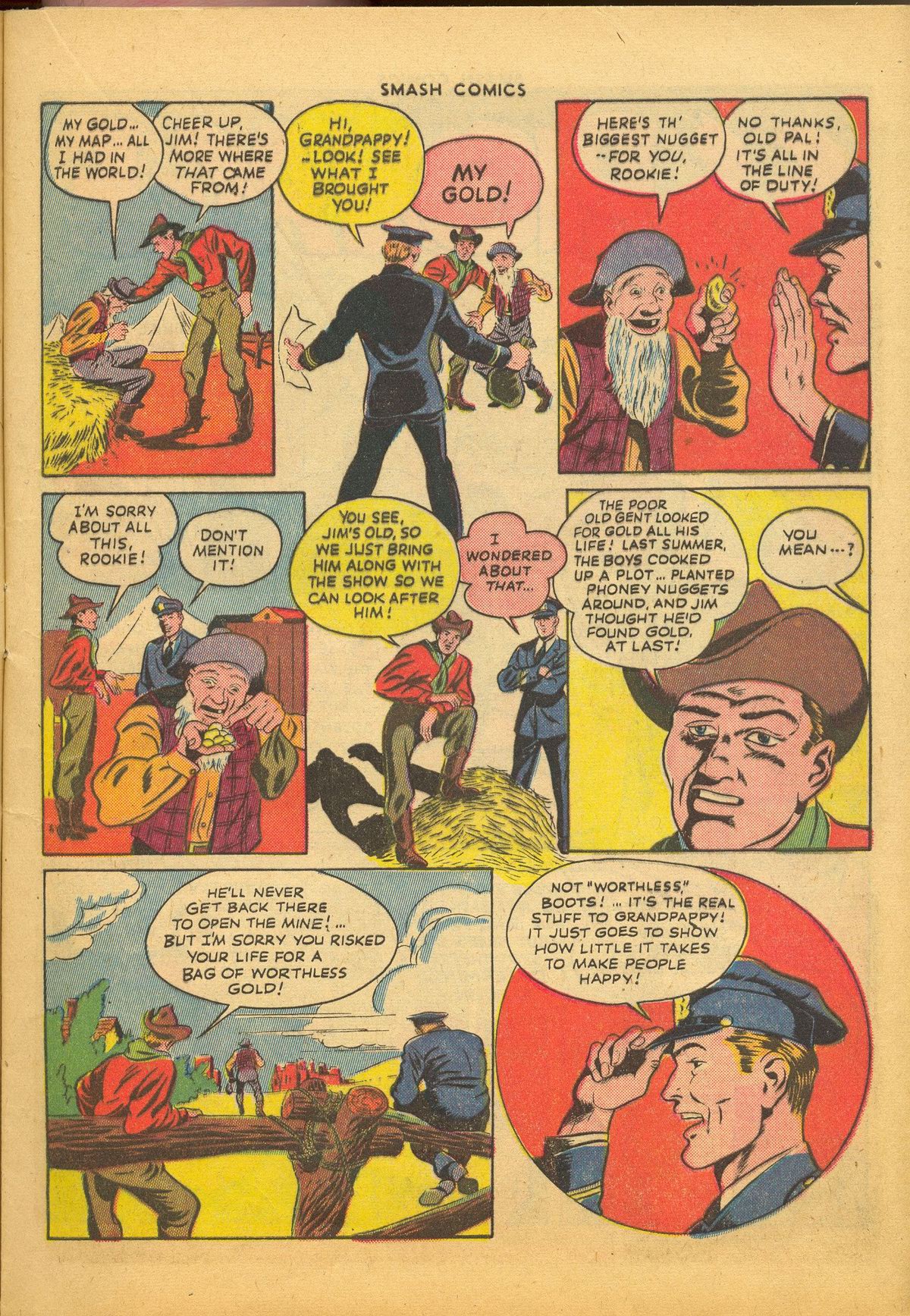 Read online Smash Comics comic -  Issue #50 - 21