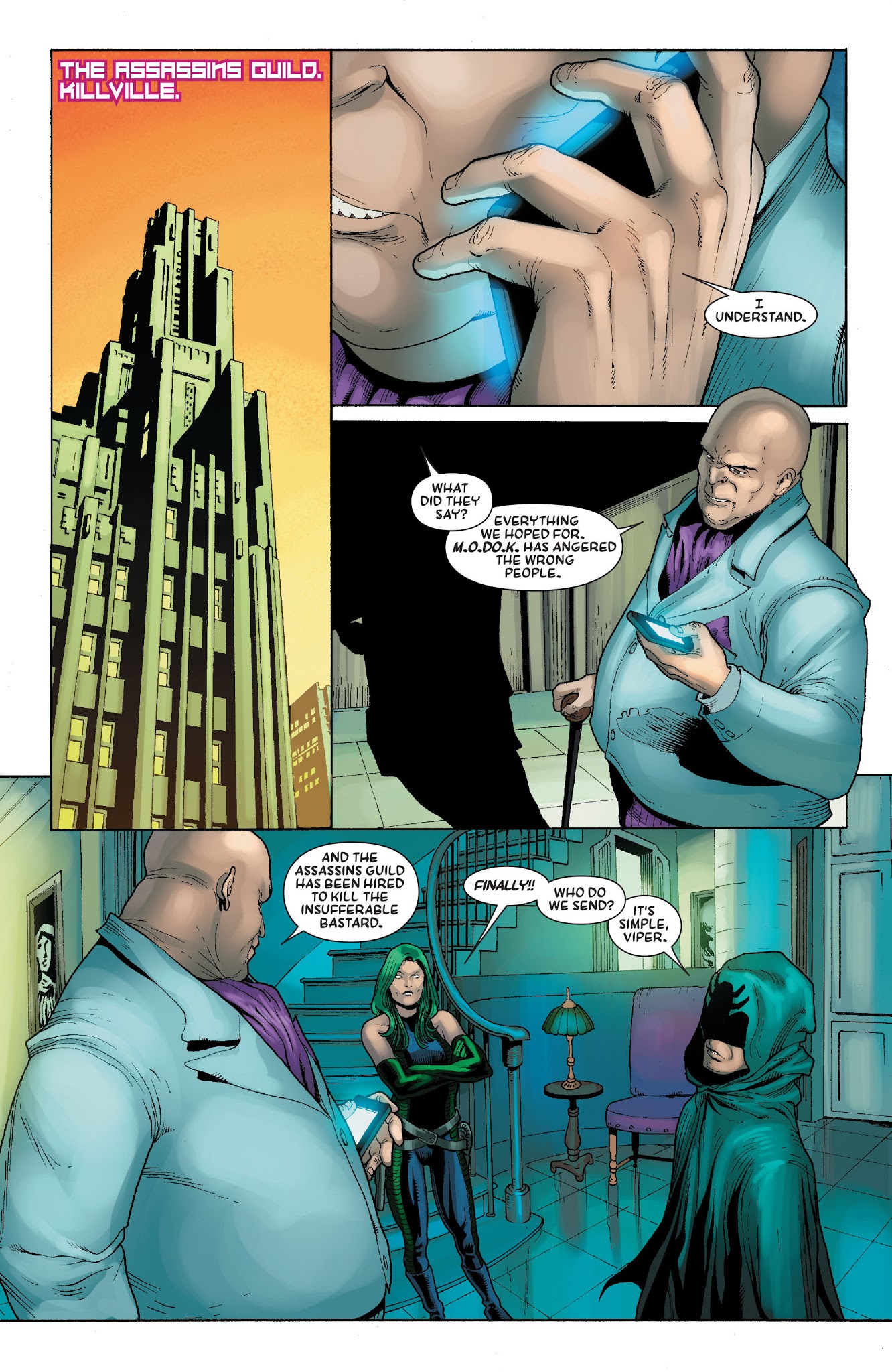 Read online M.O.D.O.K. Assassin comic -  Issue #2 - 21