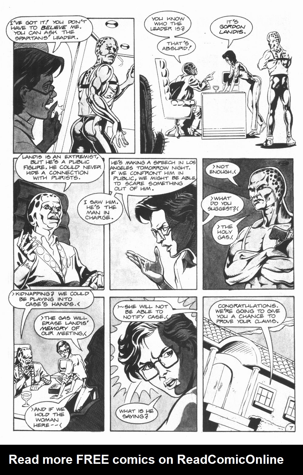 Read online Alien Nation: The Spartans comic -  Issue #4 - 9