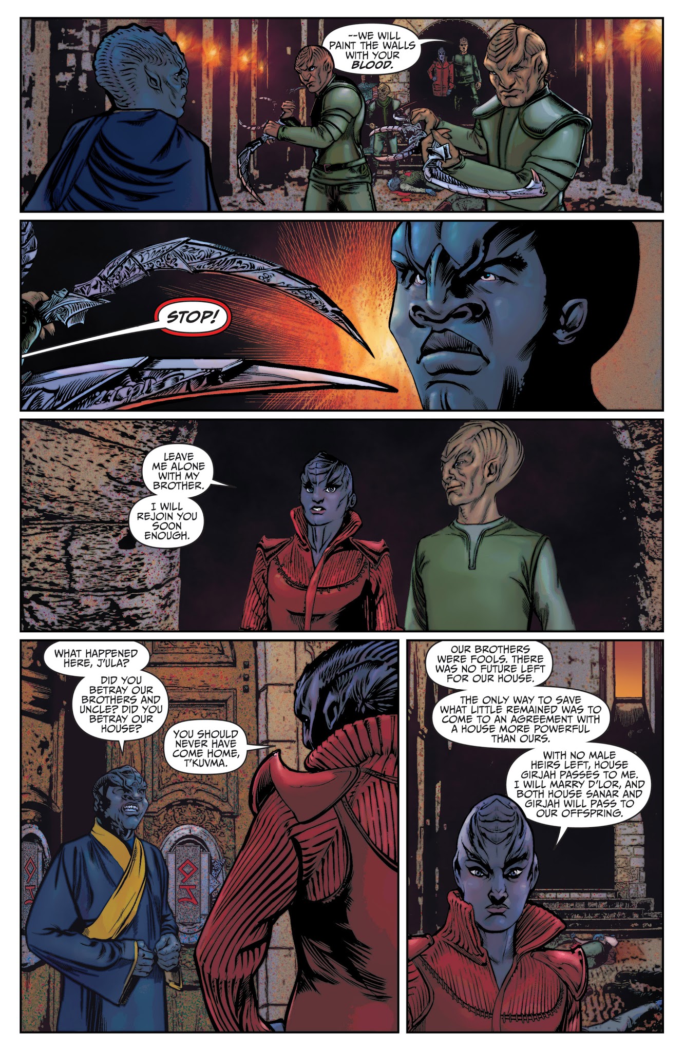 Read online Star Trek: Discovery: The Light of Kahless comic -  Issue #3 - 6