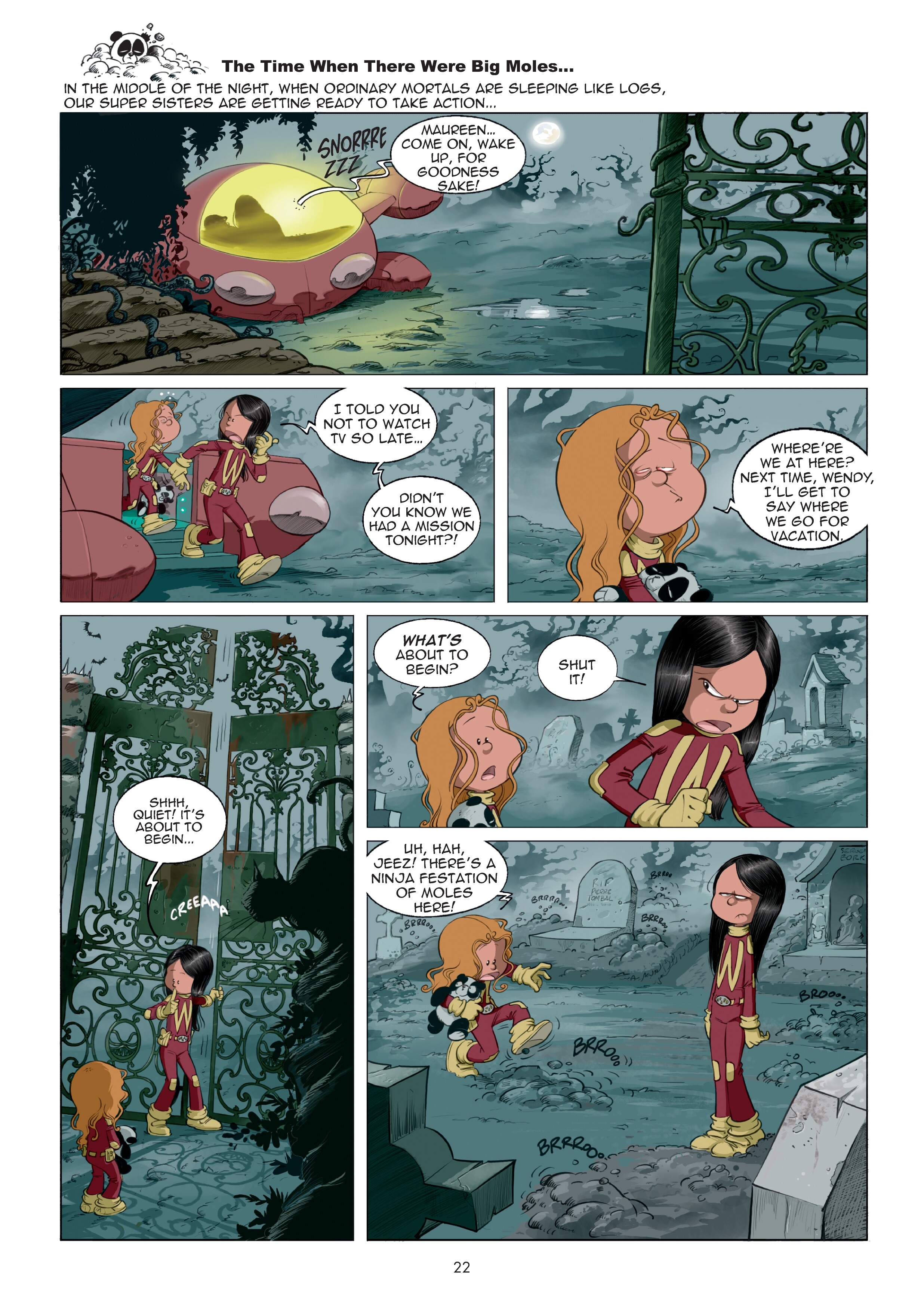 Read online The Super Sisters comic -  Issue # TPB - 23