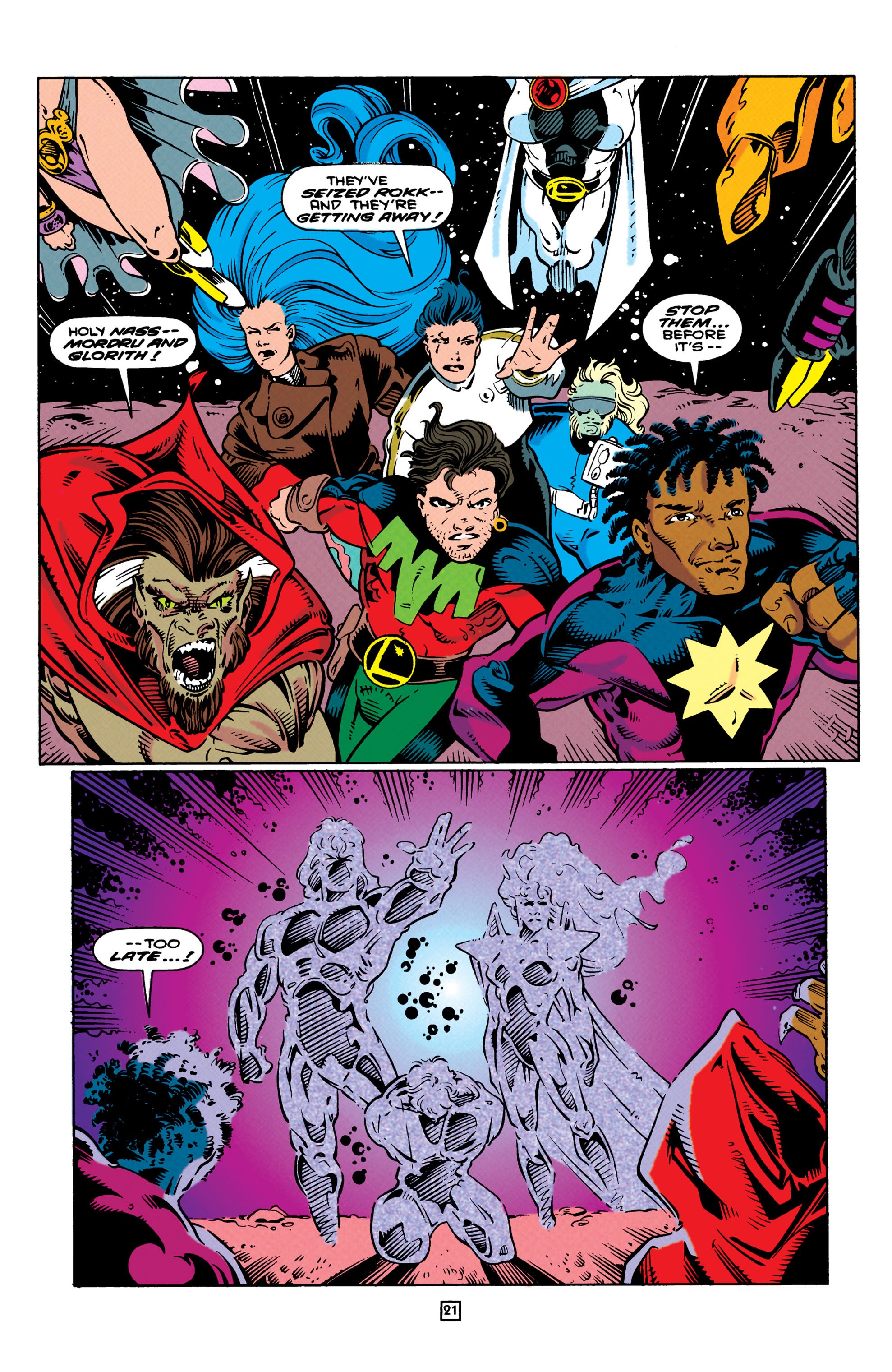Read online Legionnaires comic -  Issue #17 - 22