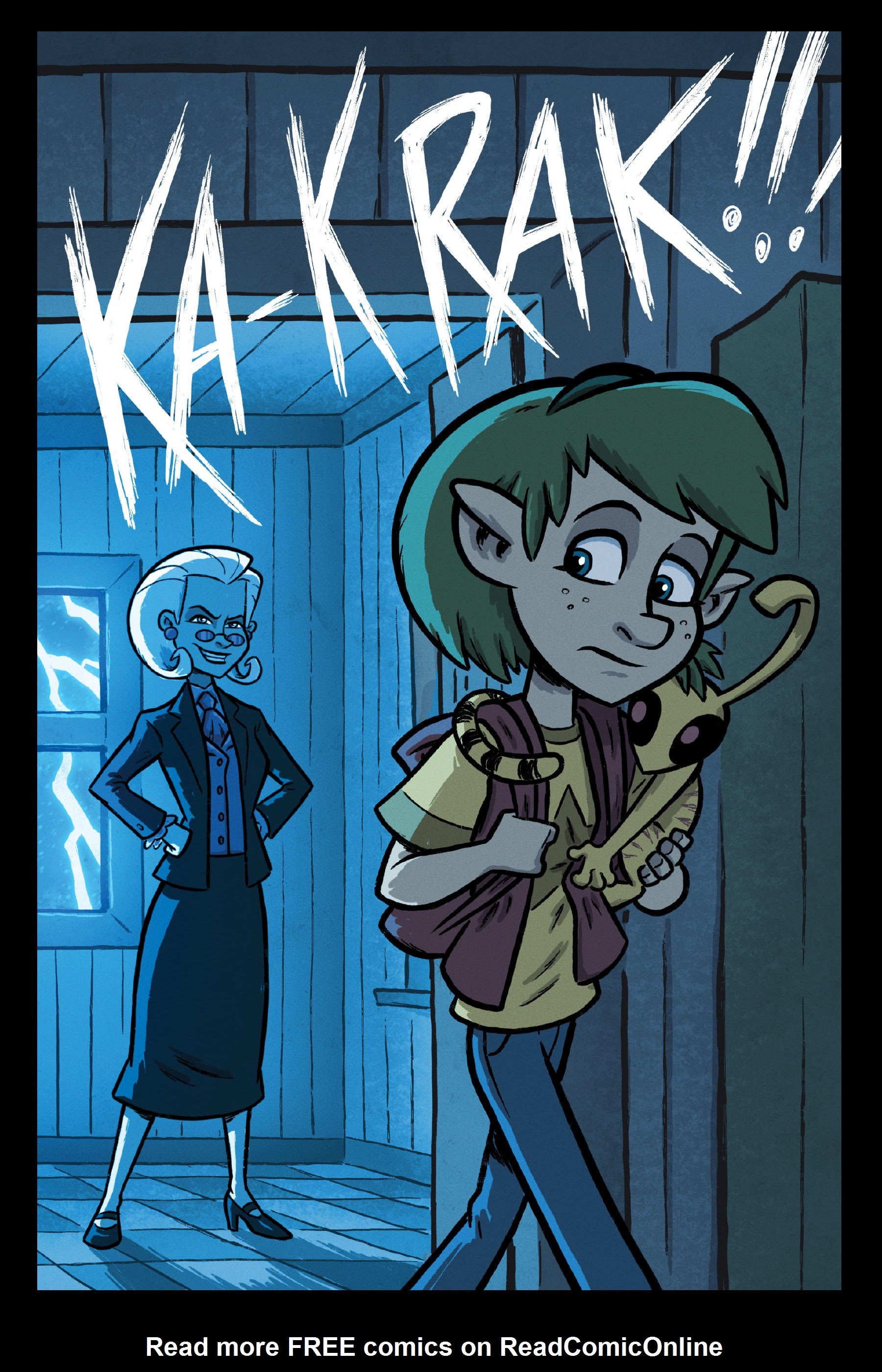 Read online Oddly Normal (2014) comic -  Issue #20 - 21