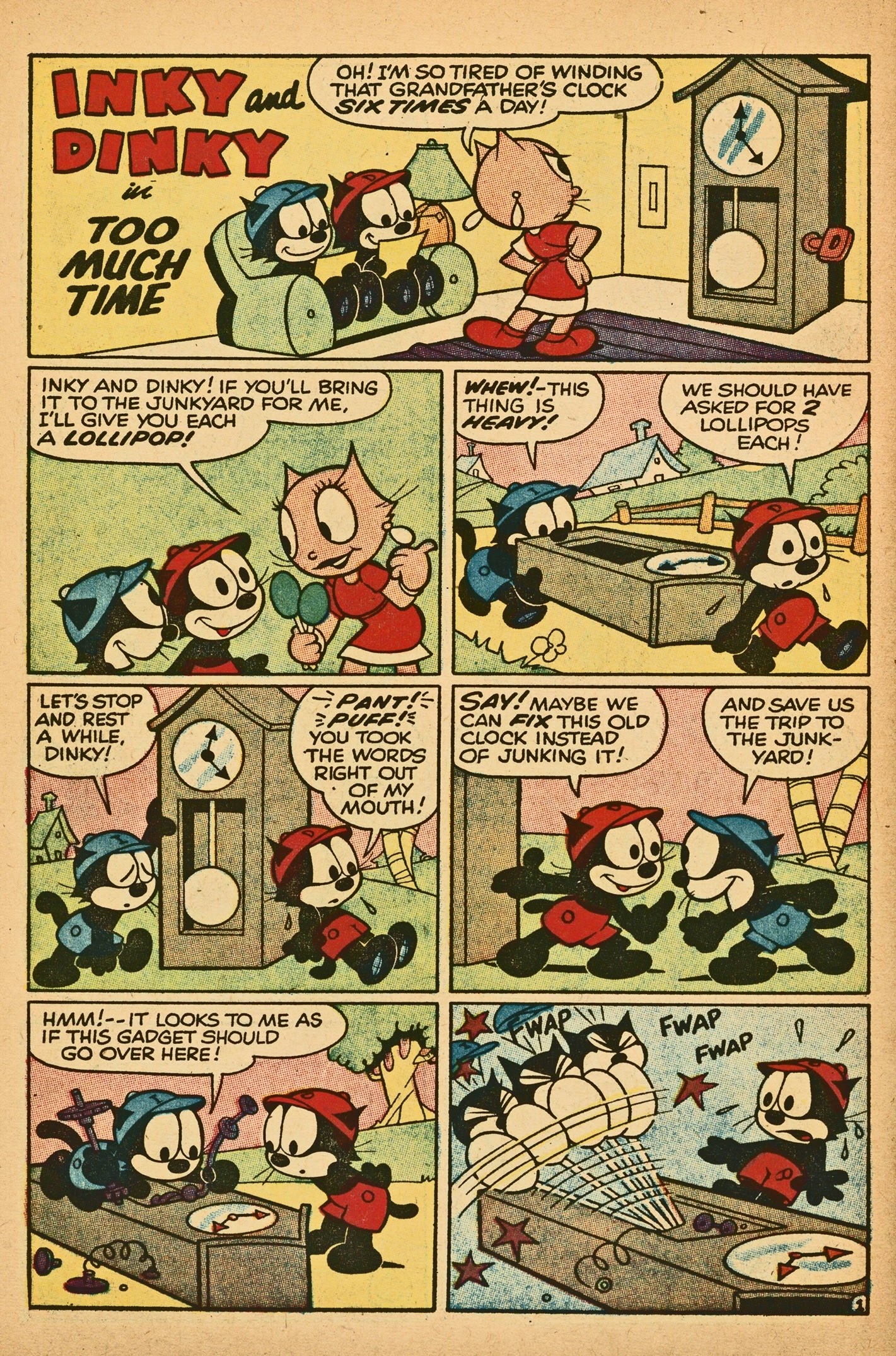 Read online Felix the Cat (1955) comic -  Issue #109 - 30