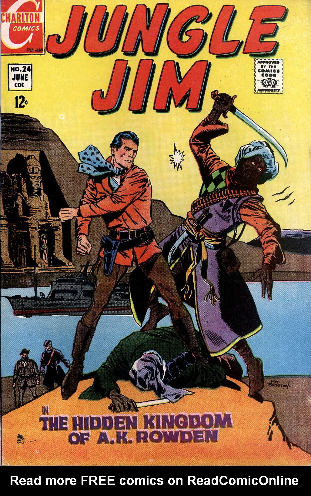 Read online Jungle Jim (1969) comic -  Issue #24 - 1