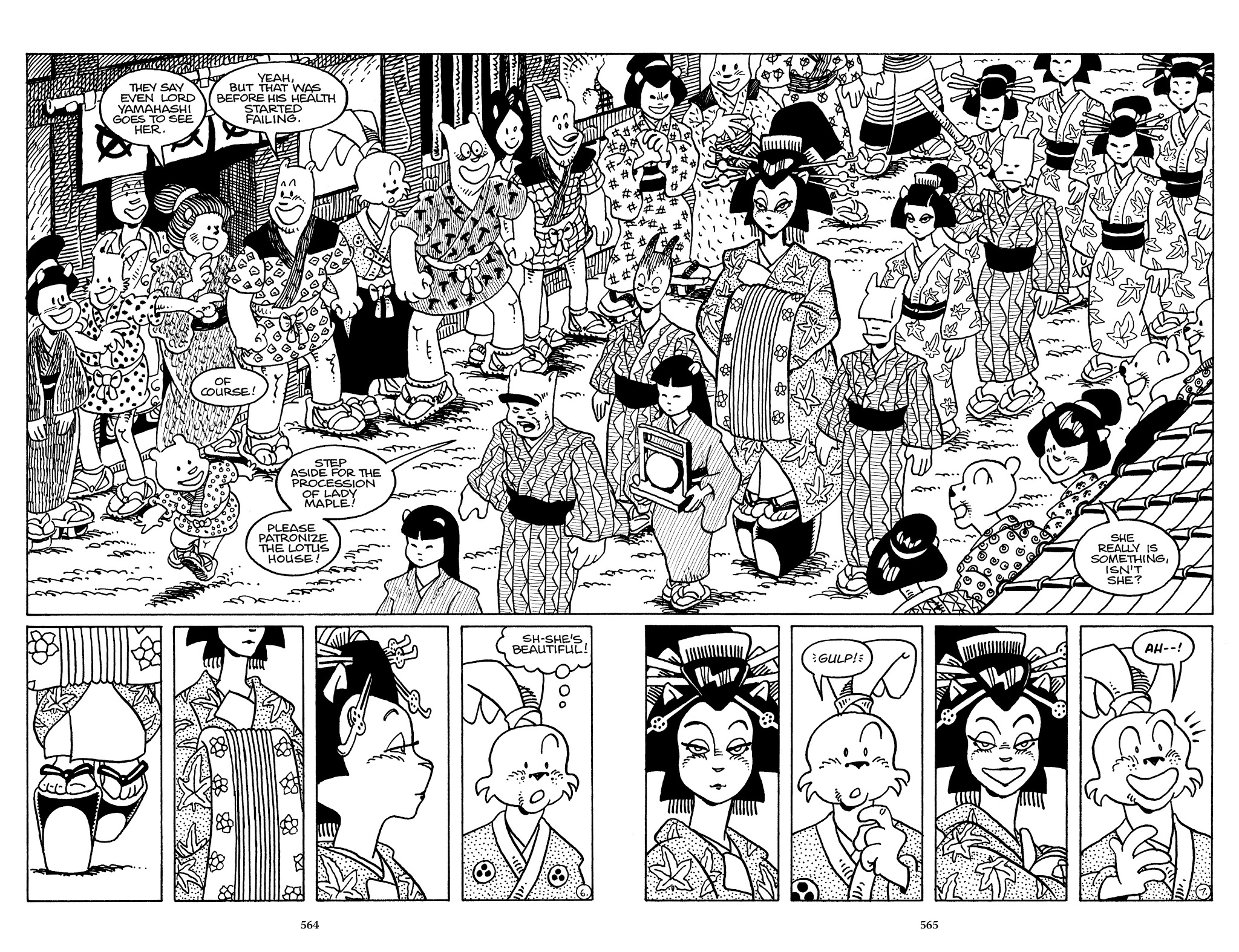 Read online The Usagi Yojimbo Saga comic -  Issue # TPB 2 - 557