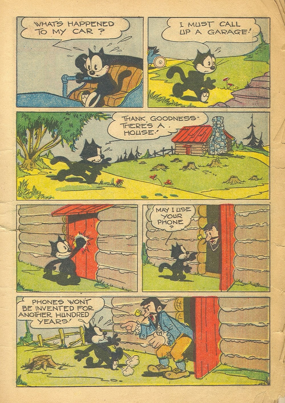 Read online Felix the Cat (1948) comic -  Issue #6 - 9