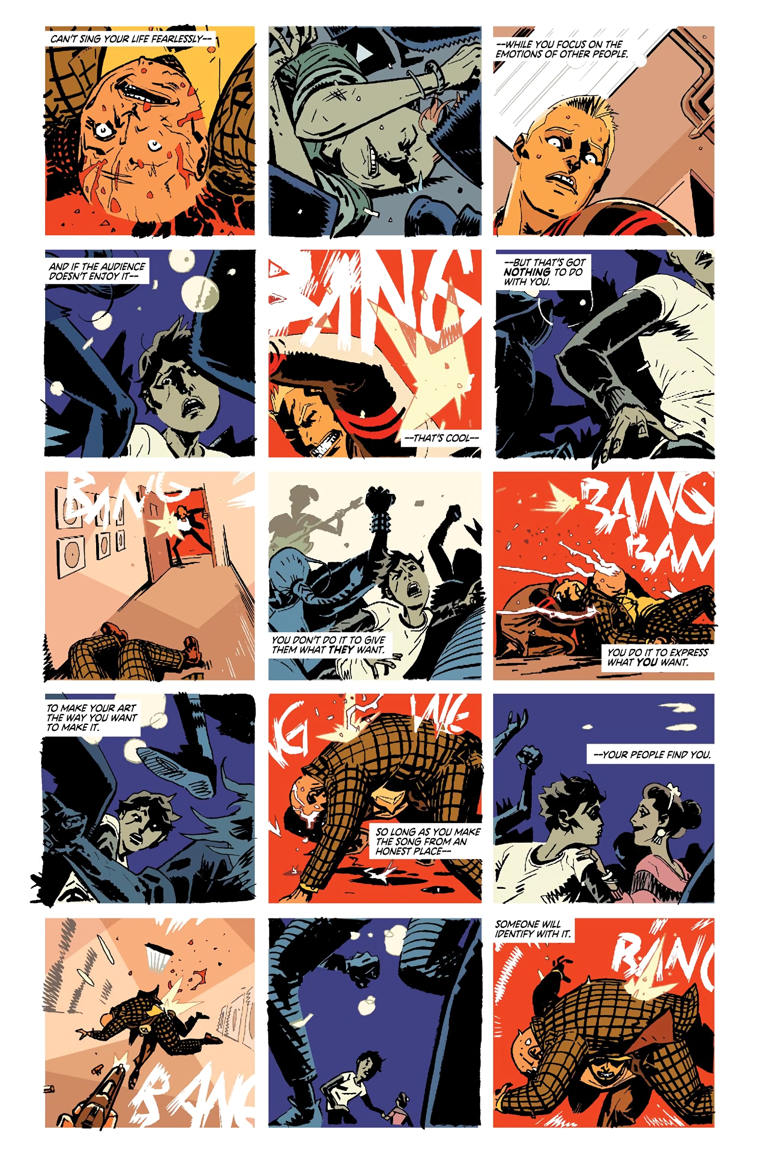 Read online Deadly Class comic -  Issue # _Deluxe Edition Teen Age Riot (Part 3) - 17