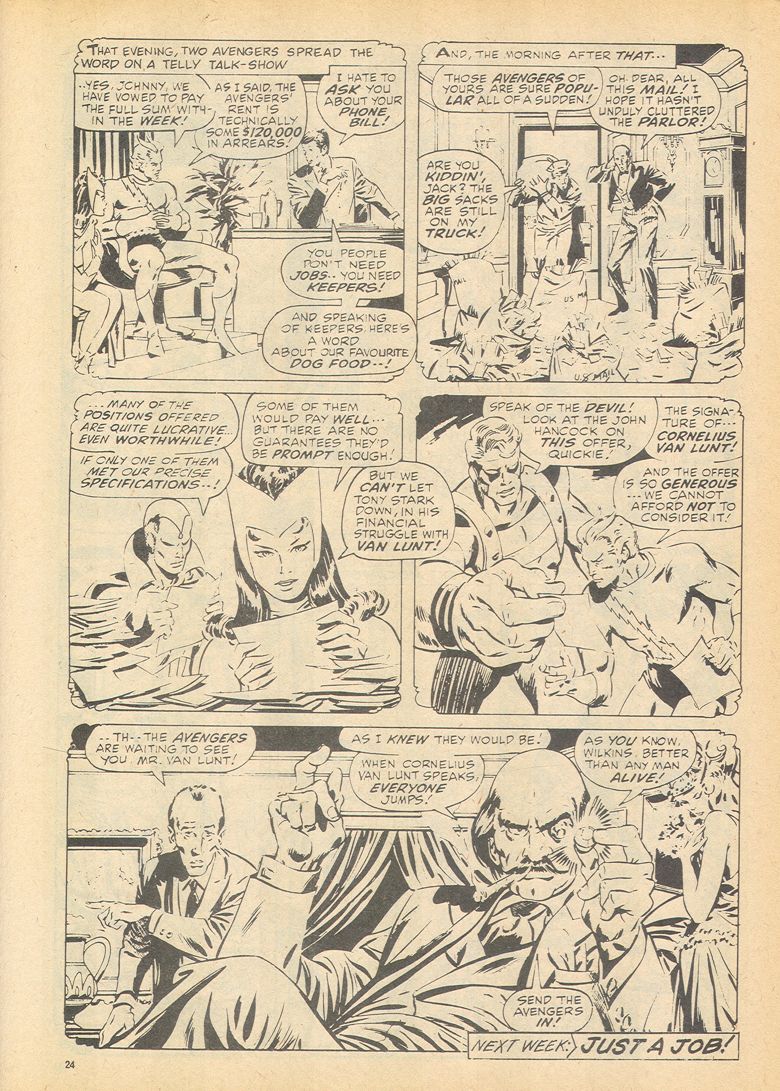 Read online The Avengers (1973) comic -  Issue #118 - 24