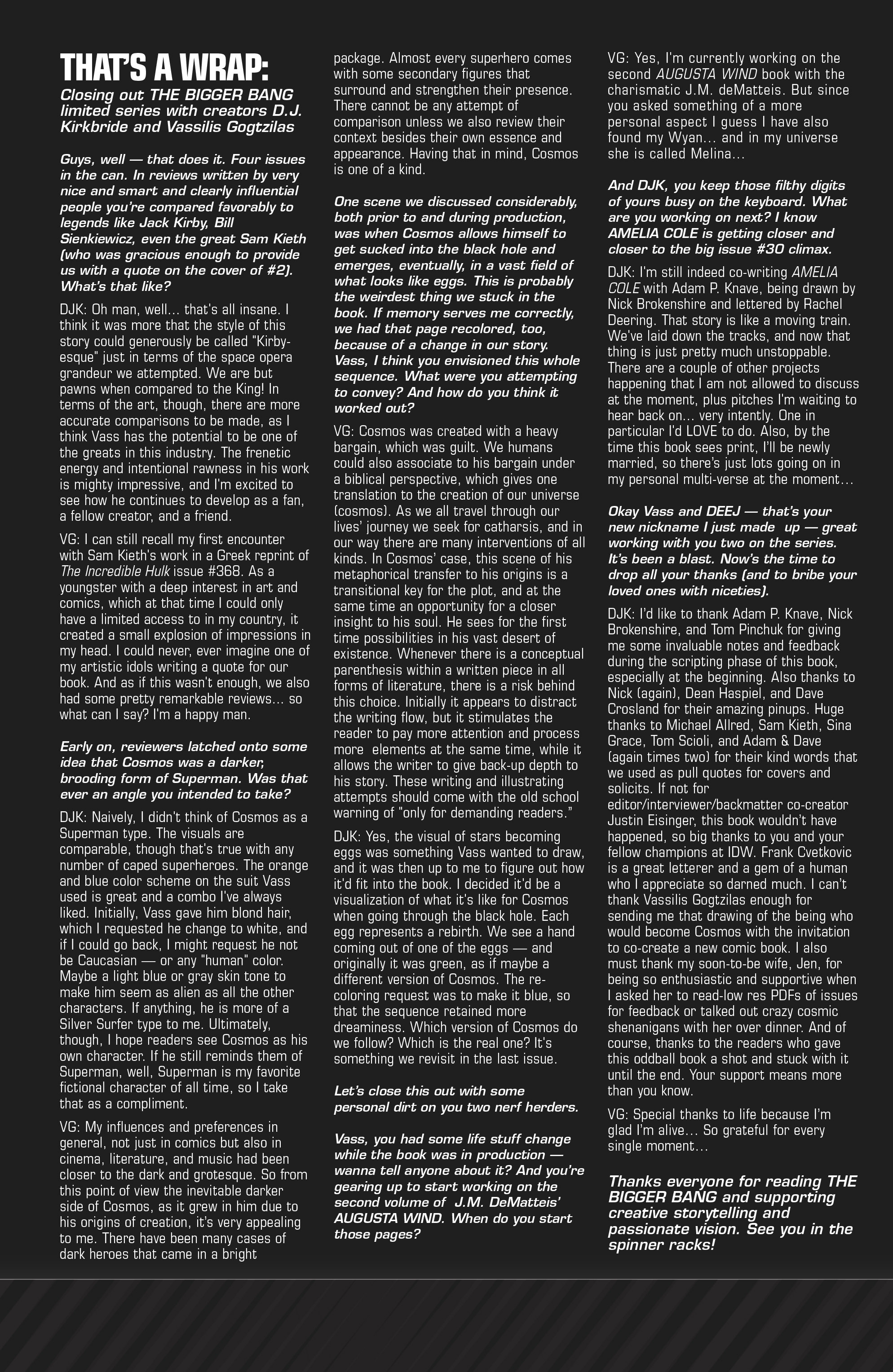 Read online The Bigger Bang comic -  Issue #4 - 3