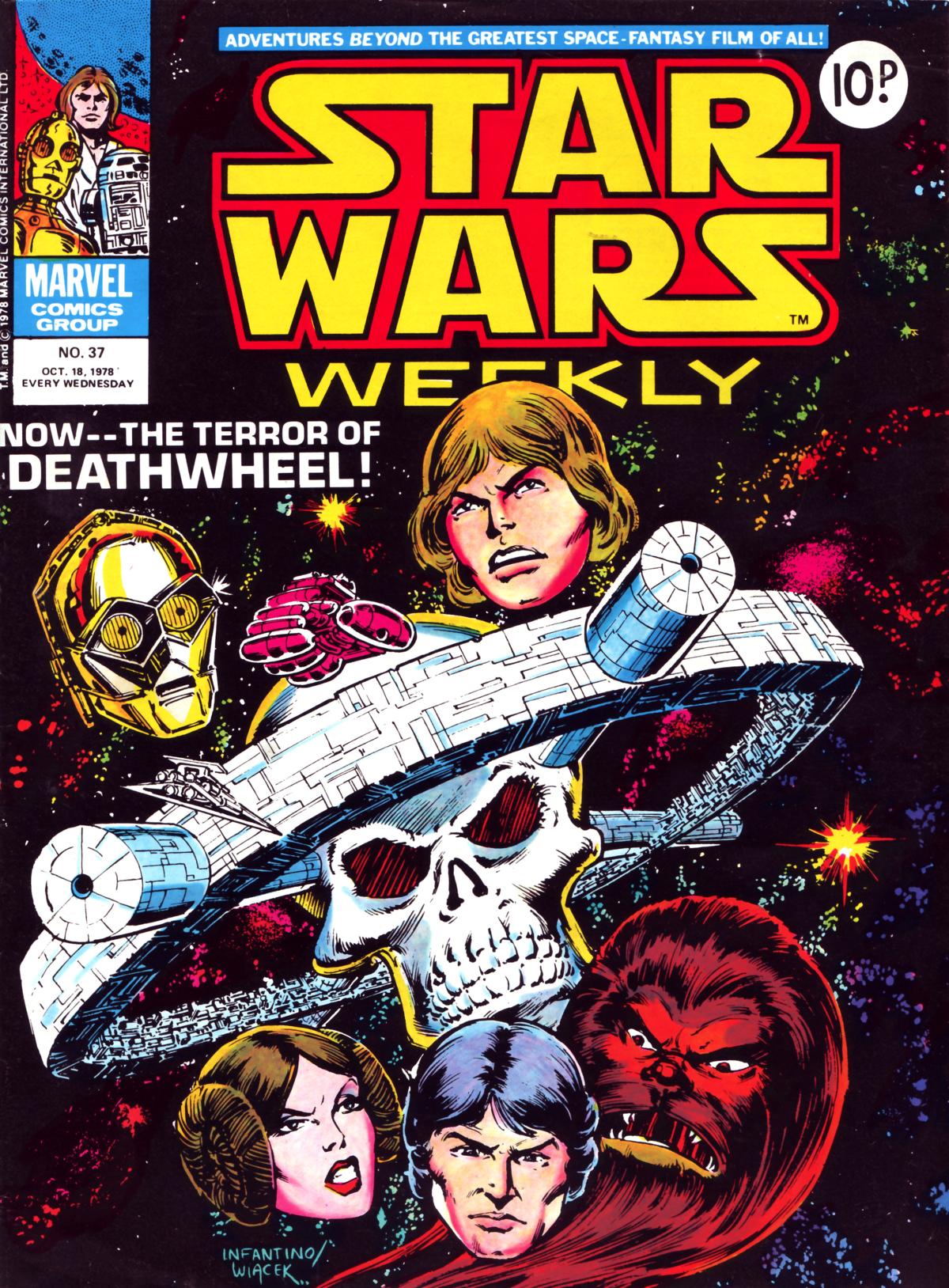 Read online Star Wars Weekly comic -  Issue #37 - 1
