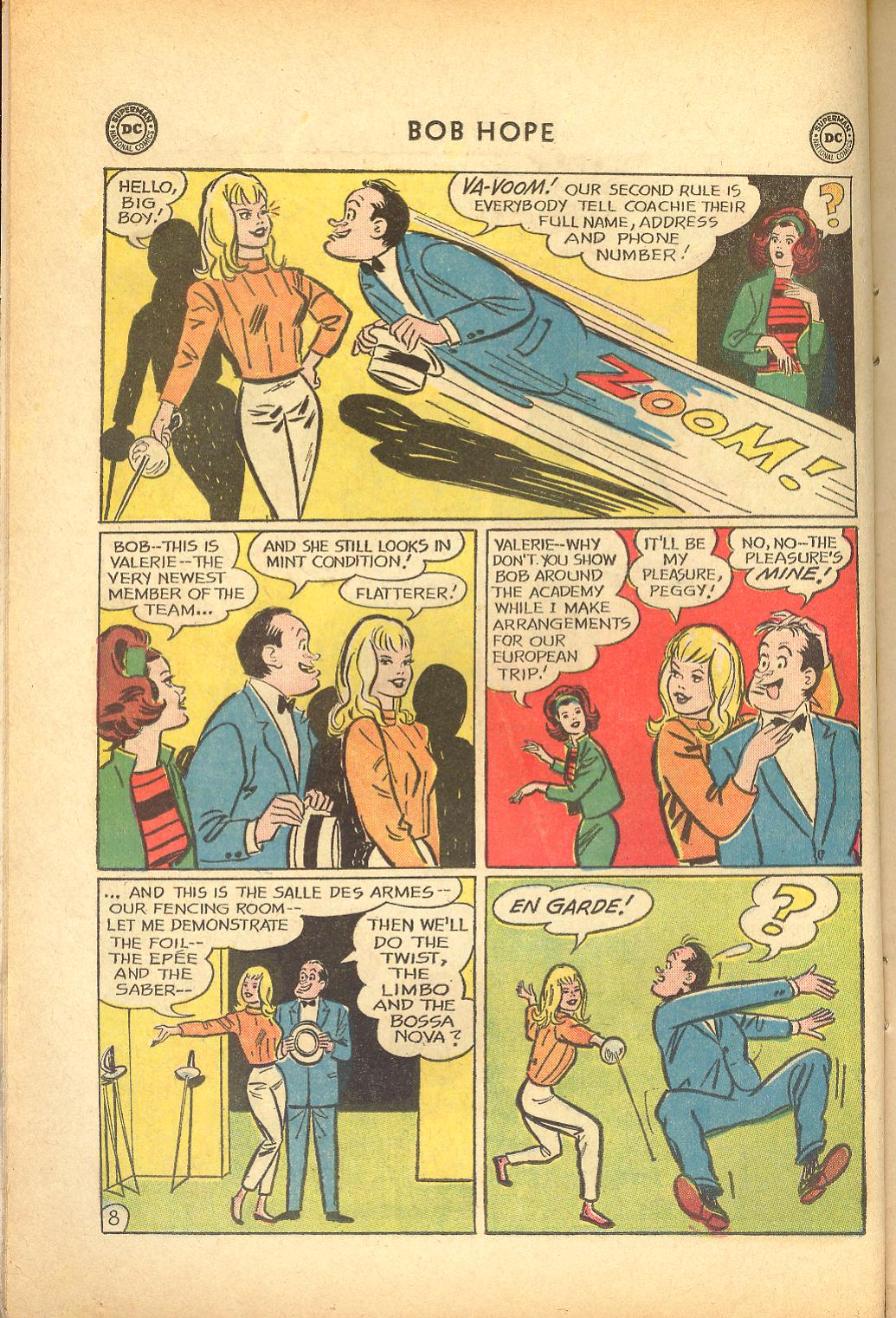 Read online The Adventures of Bob Hope comic -  Issue #84 - 10