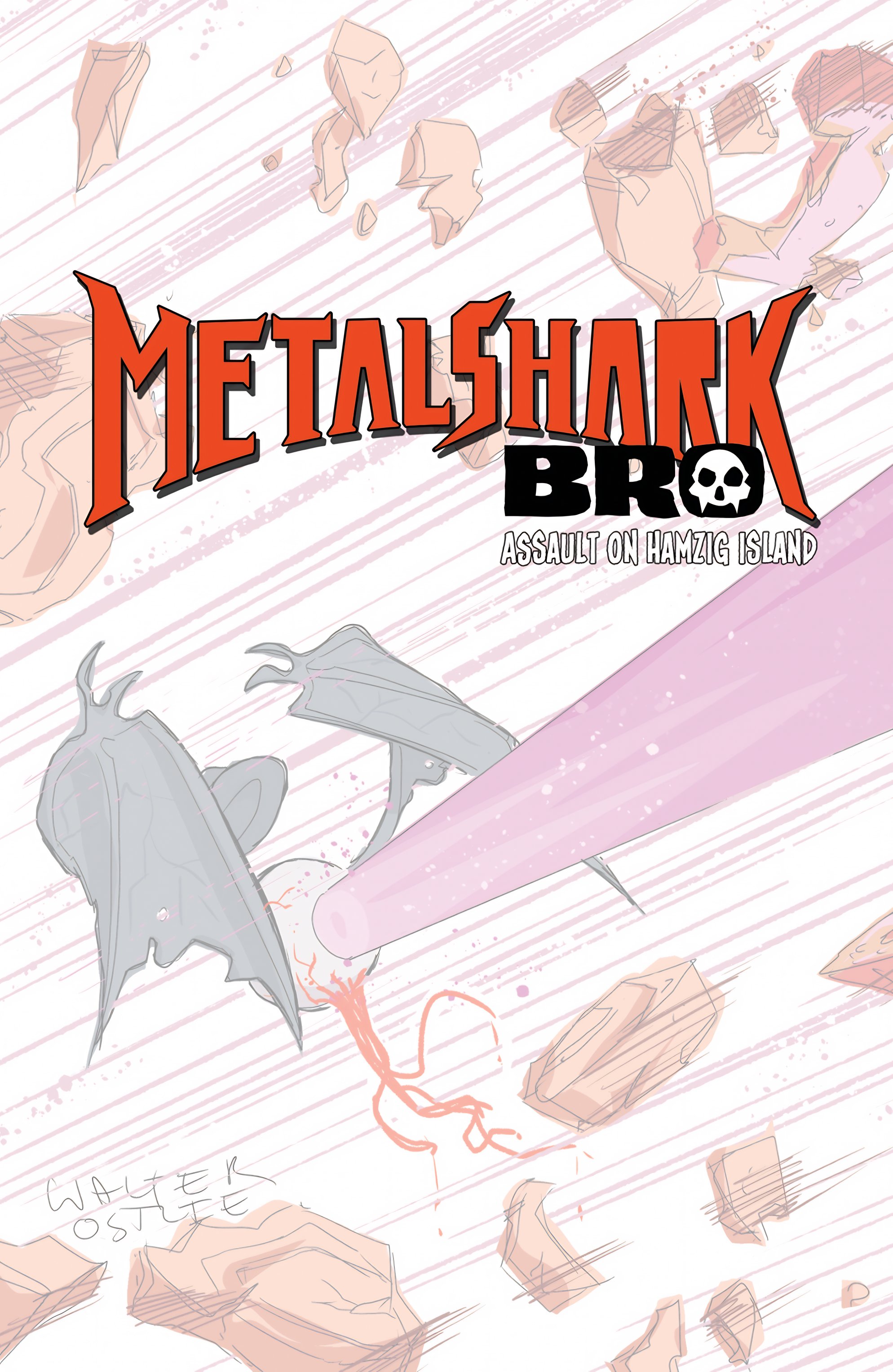 Read online Metalshark Bro: Assault On Hamzig Island comic -  Issue # TPB - 2