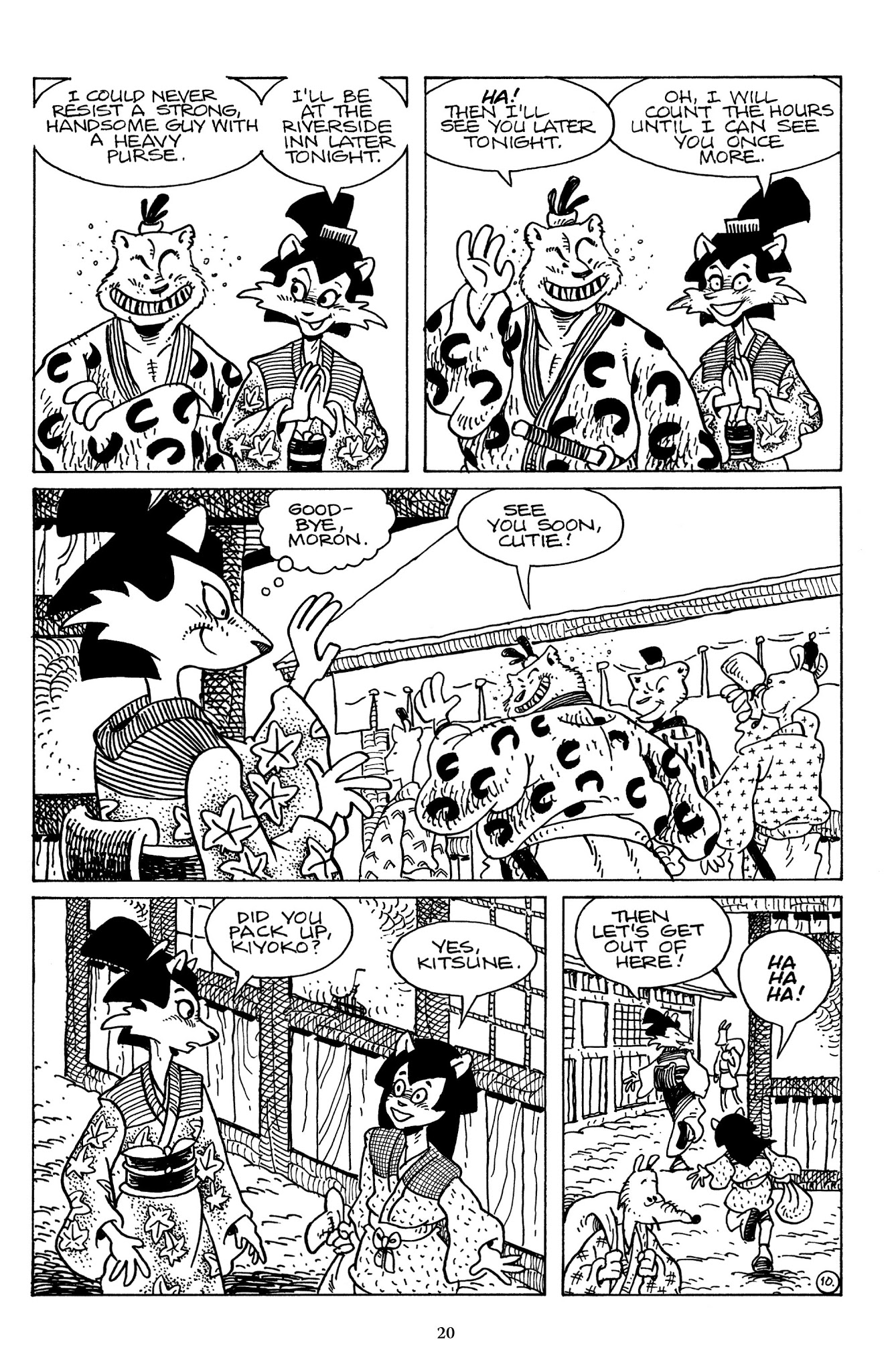 Read online The Usagi Yojimbo Saga comic -  Issue # TPB 7 - 19