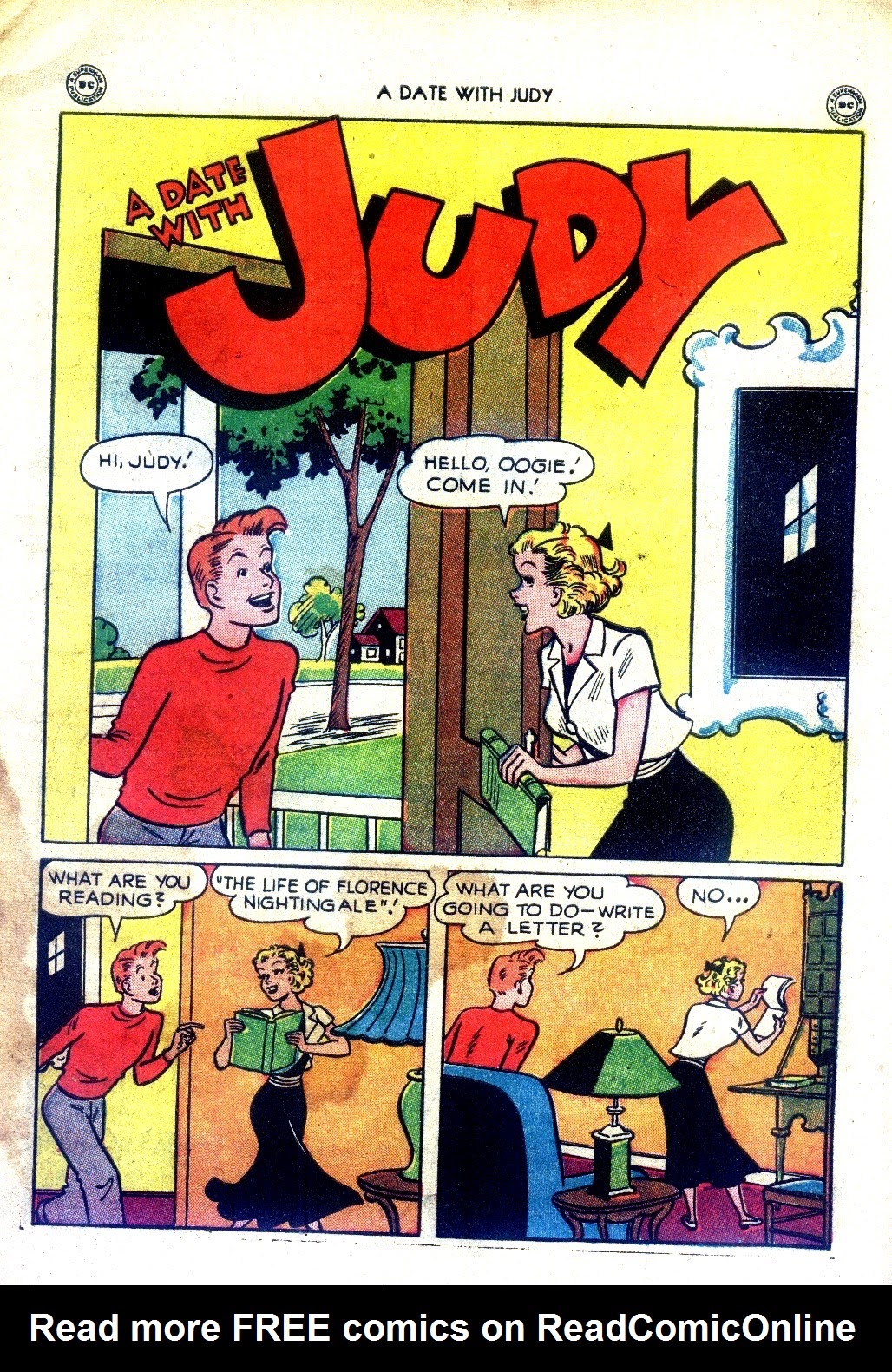 Read online A Date with Judy comic -  Issue #13 - 3