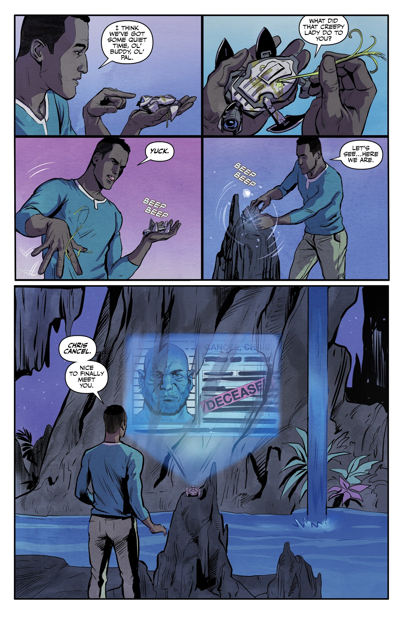 Read online Alien Bounty Hunter comic -  Issue #4 - 18