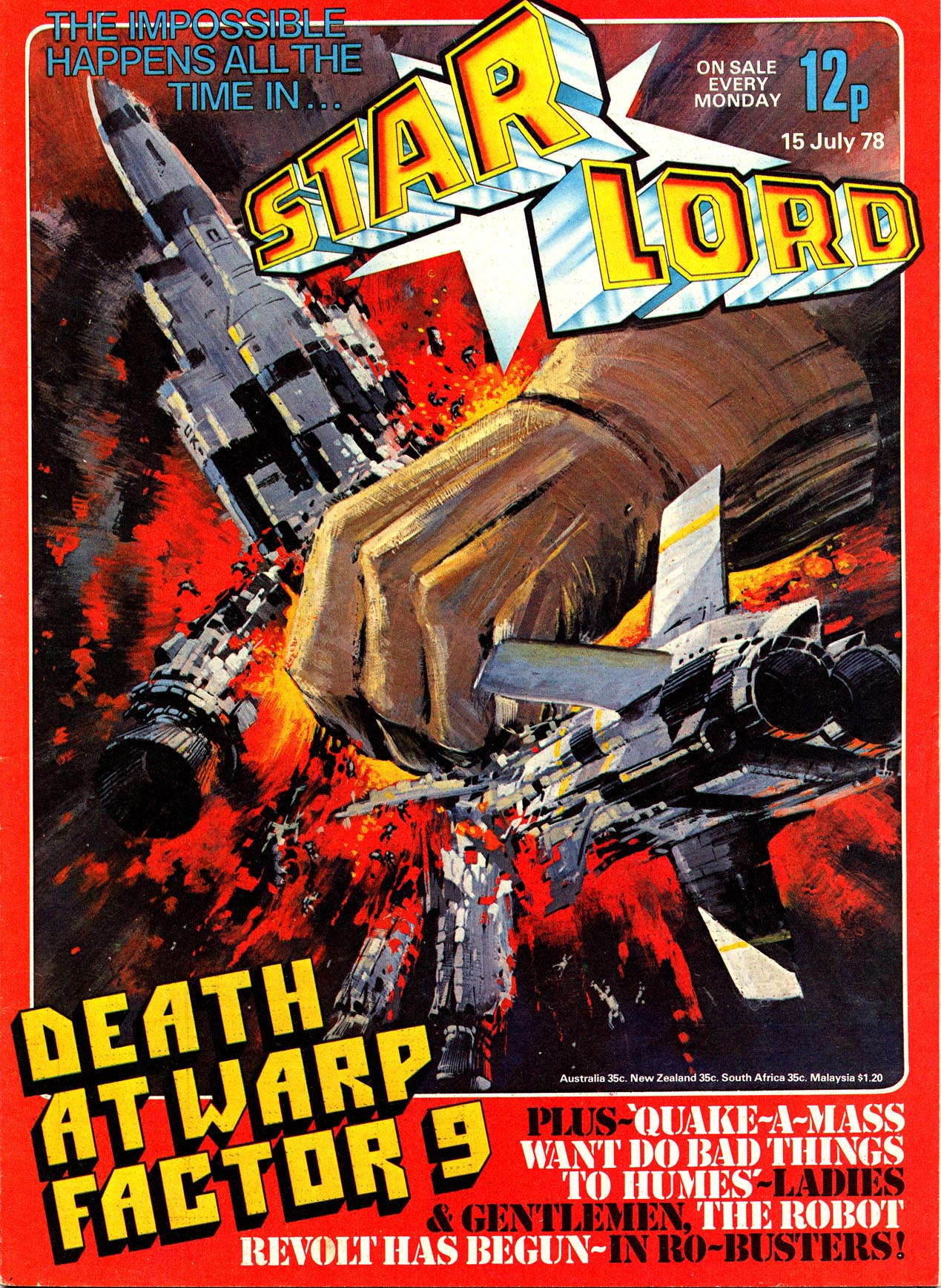 Read online Starlord comic -  Issue #10 - 1