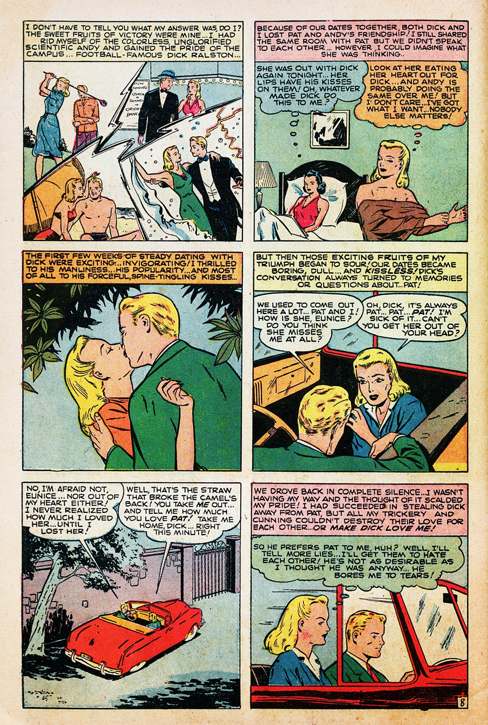 Read online Girl Comics (1949) comic -  Issue #4 - 46