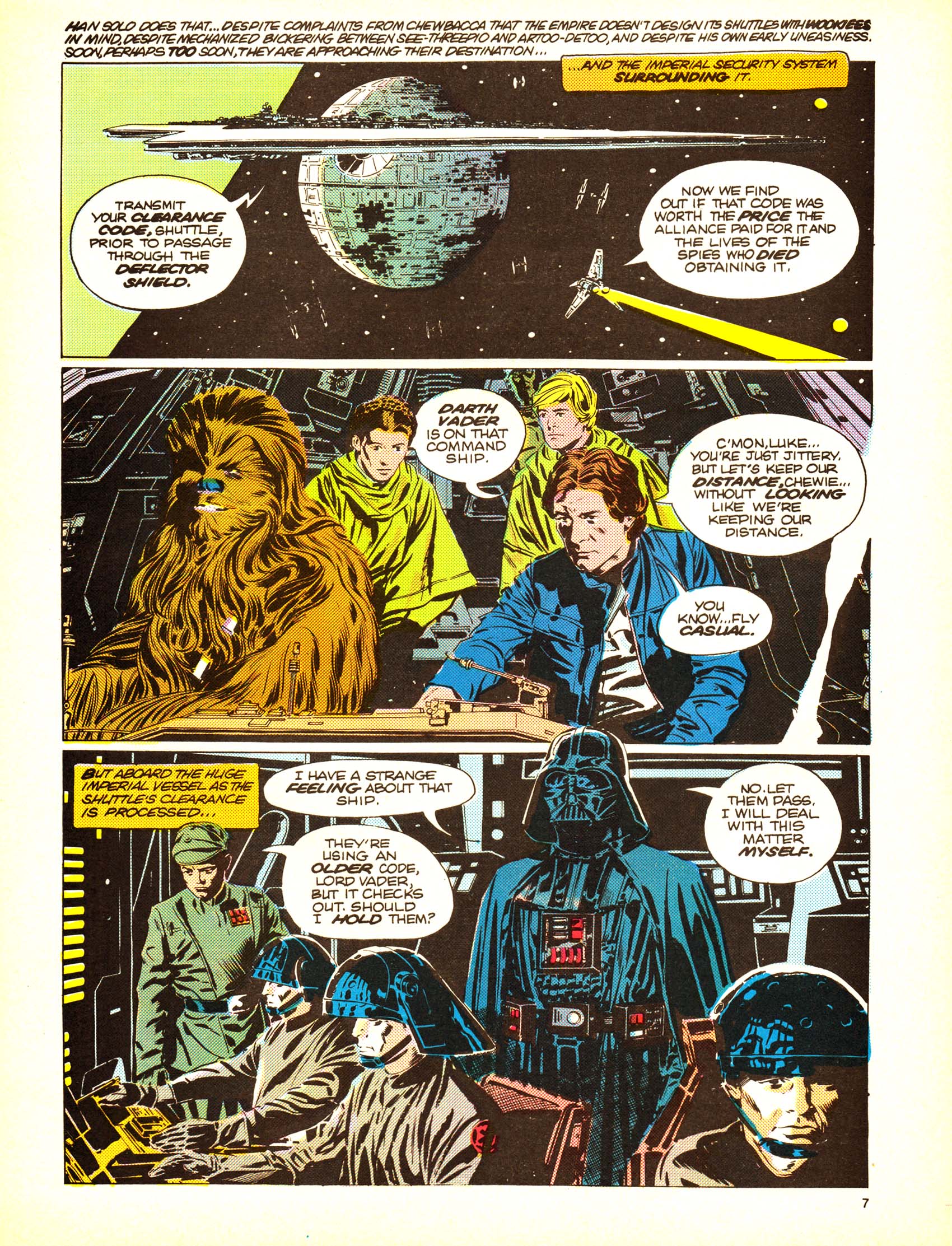 Read online Return of the Jedi comic -  Issue #153 - 7