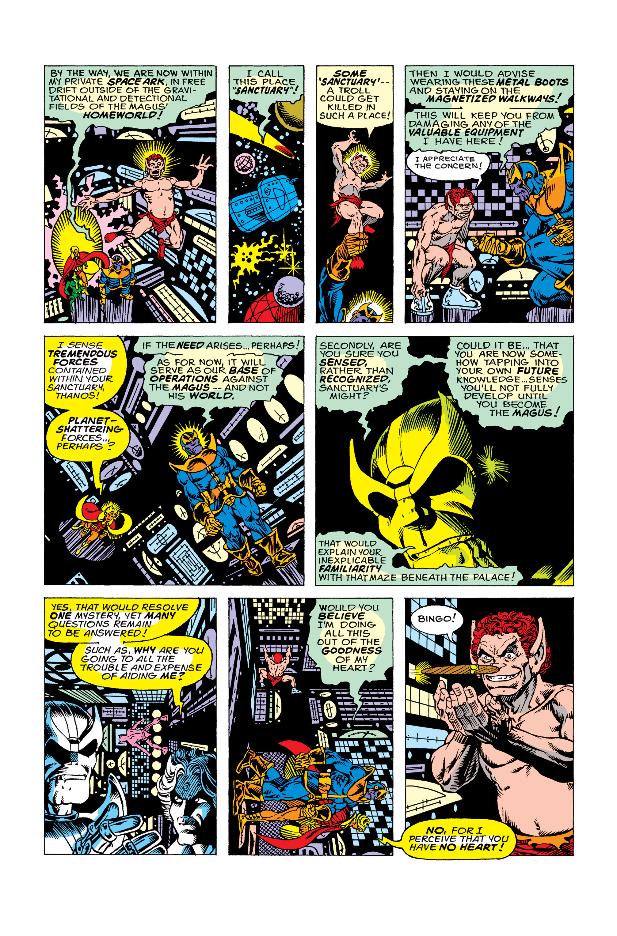 Read online Warlock (1972) comic -  Issue #10 - 15