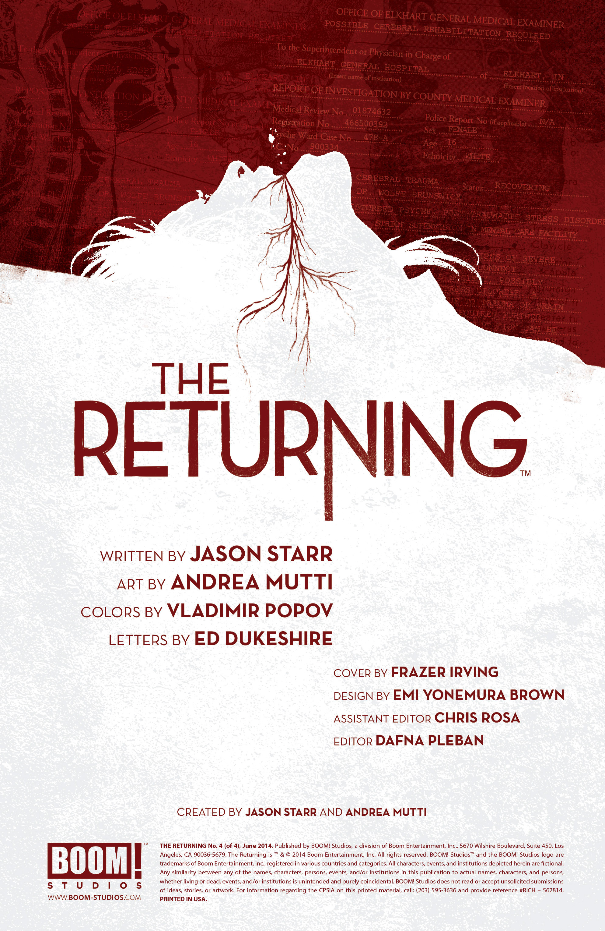 Read online The Returning comic -  Issue #4 - 2